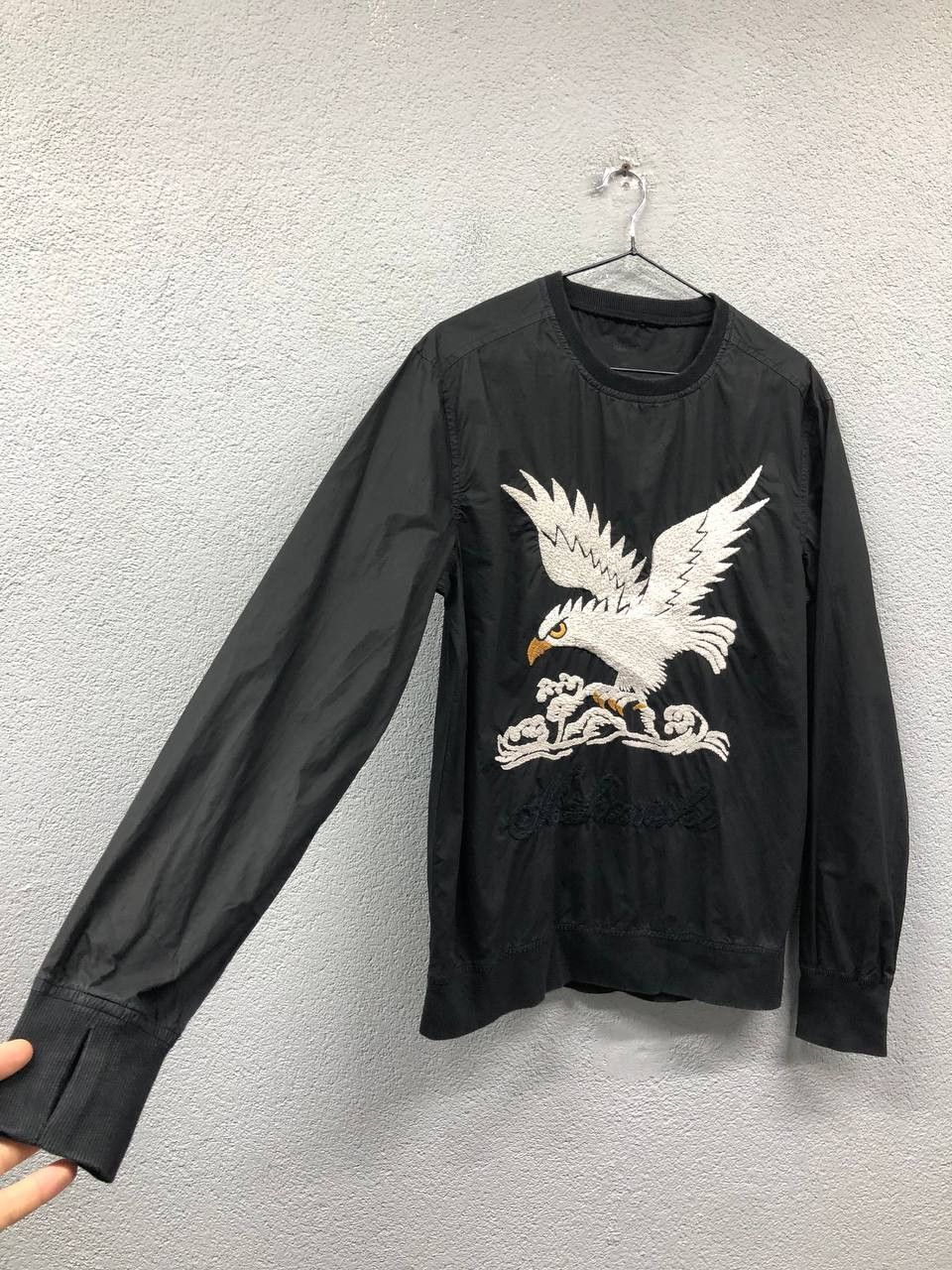 Japanese Brand × Maharishi Maharishi Mens Cotton Eagle Crew Neck Sweatshirt Small Size US S / EU 44-46 / 1 - 6 Thumbnail