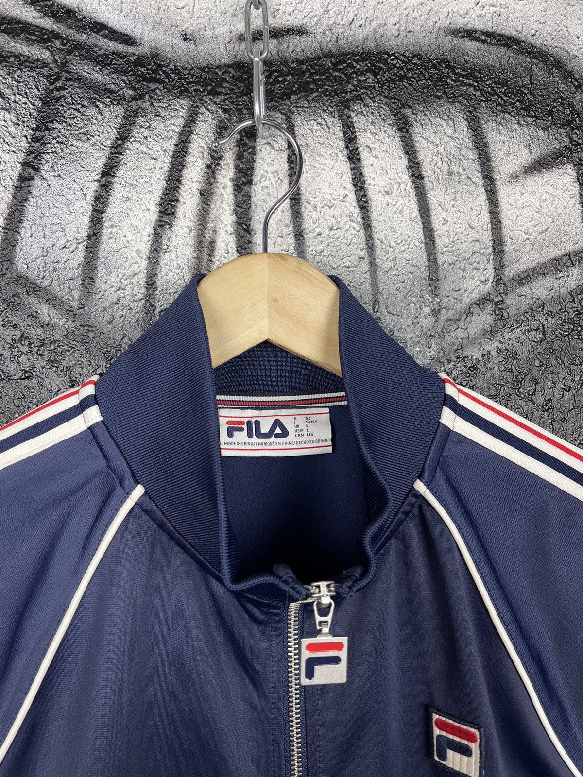 Fila Fila Casual Full Zip Track Top Jacket Men’s Size Large Size US L / EU 52-54 / 3 - 7 Thumbnail