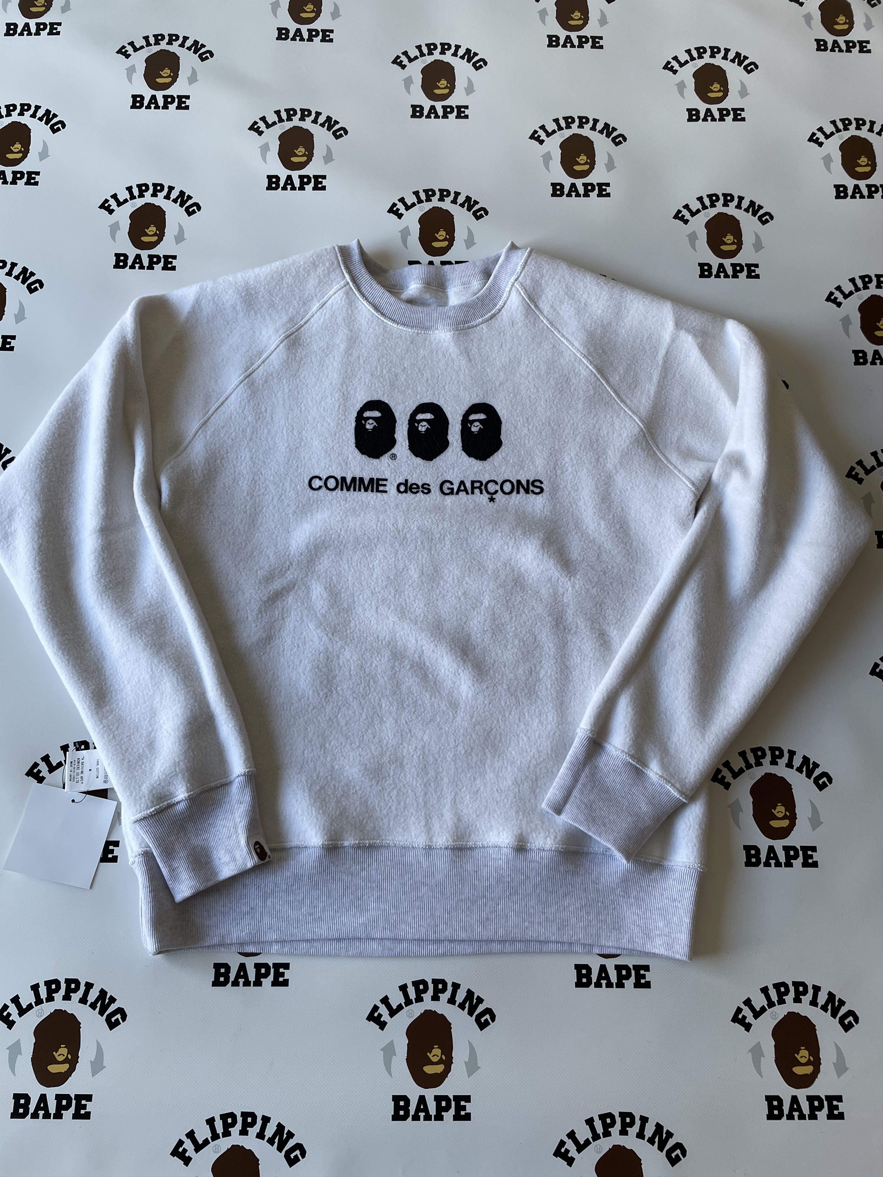 Bape × Comme des Garcons BAPE X CDG OSAKA REVERSIBLE CREWNECK Size US M / EU 48-50 / 2 - 3 Thumbnail