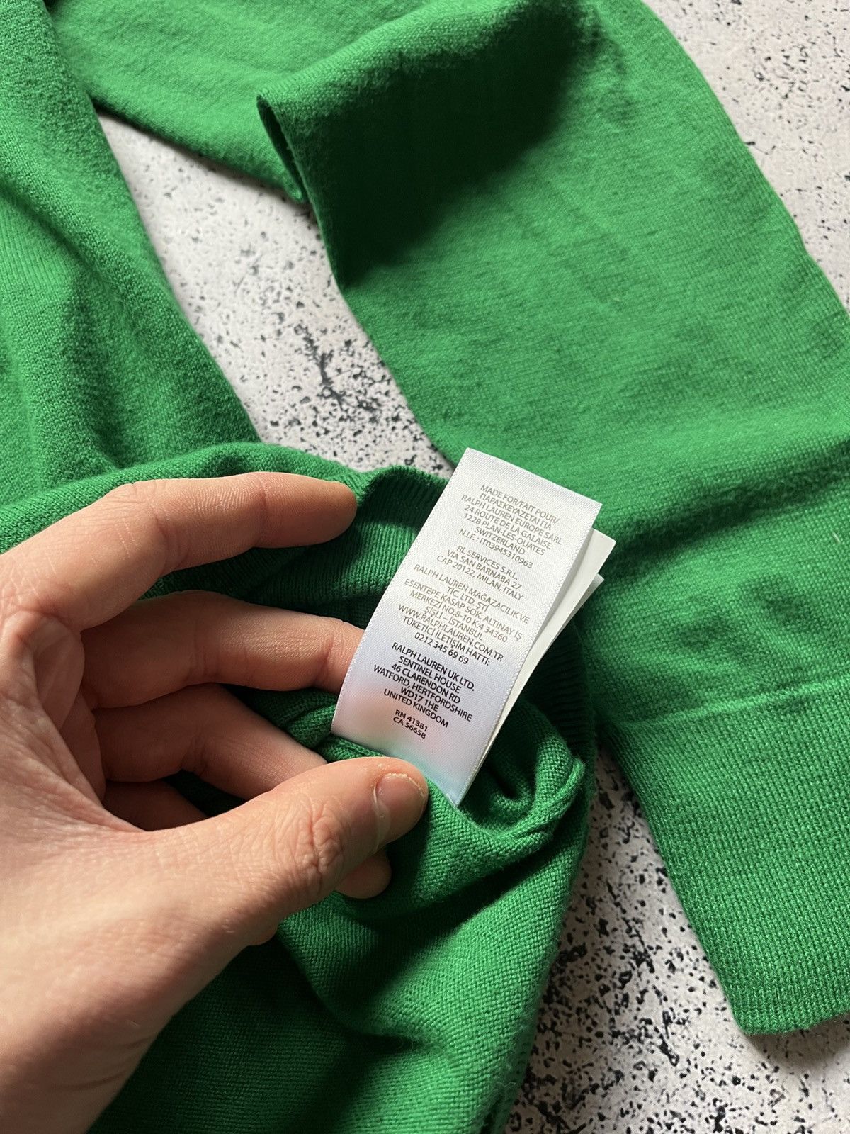 Polo Ralph Lauren Vintage Polo Ralph Lauren Sweater Slim Fit Green Y2K USA Size US S / EU 44-46 / 1 - 10 Thumbnail