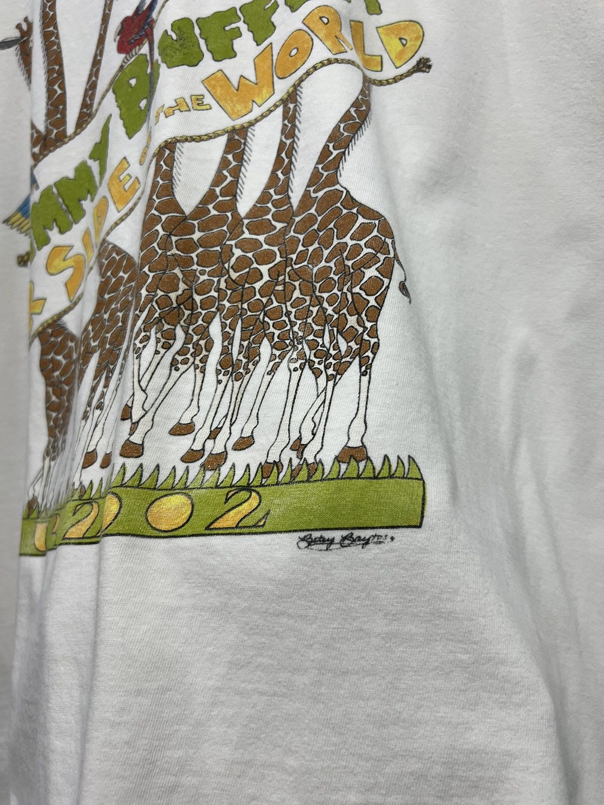 Band Tees × Vintage Vintage Jimmy Buffett ‘Far Side of The World’ Tshirt Size US XL / EU 56 / 4 - 5 Thumbnail
