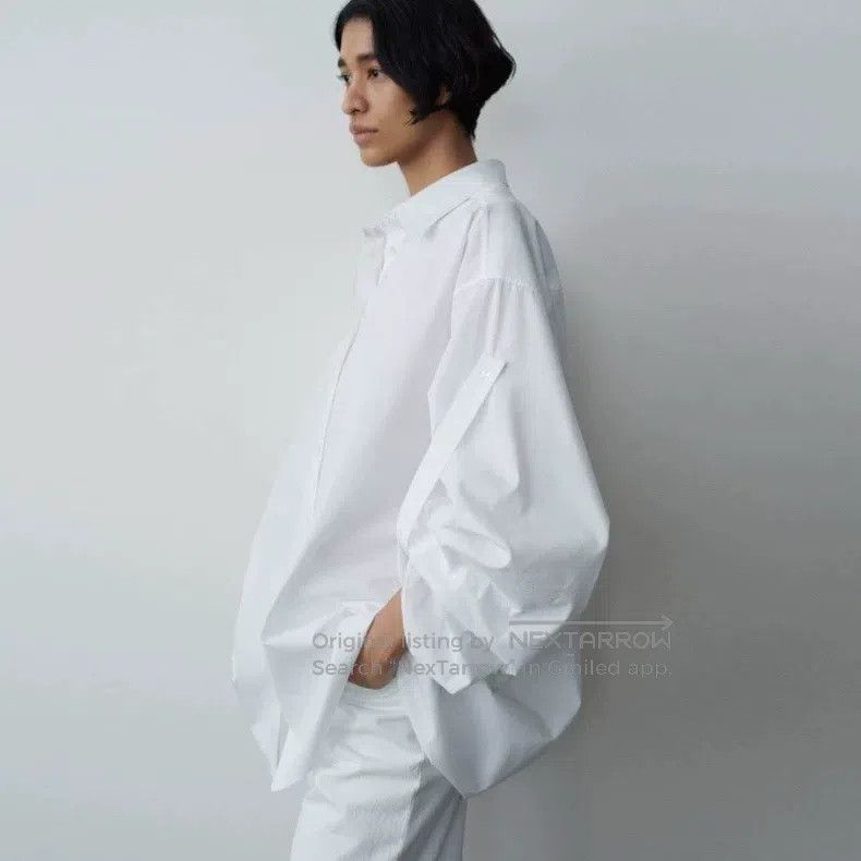 The Row The Row size 0 Silhouette white cotton shirt Size XXS / US 00 / IT 34 - 7 Thumbnail