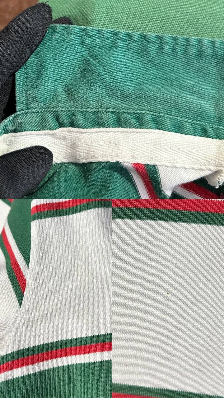 Cotton Traders Leicester Tigers Home Rugby Union 2009/2011 Shirt Cotton Size US L / EU 52-54 / 3 - 7 Thumbnail