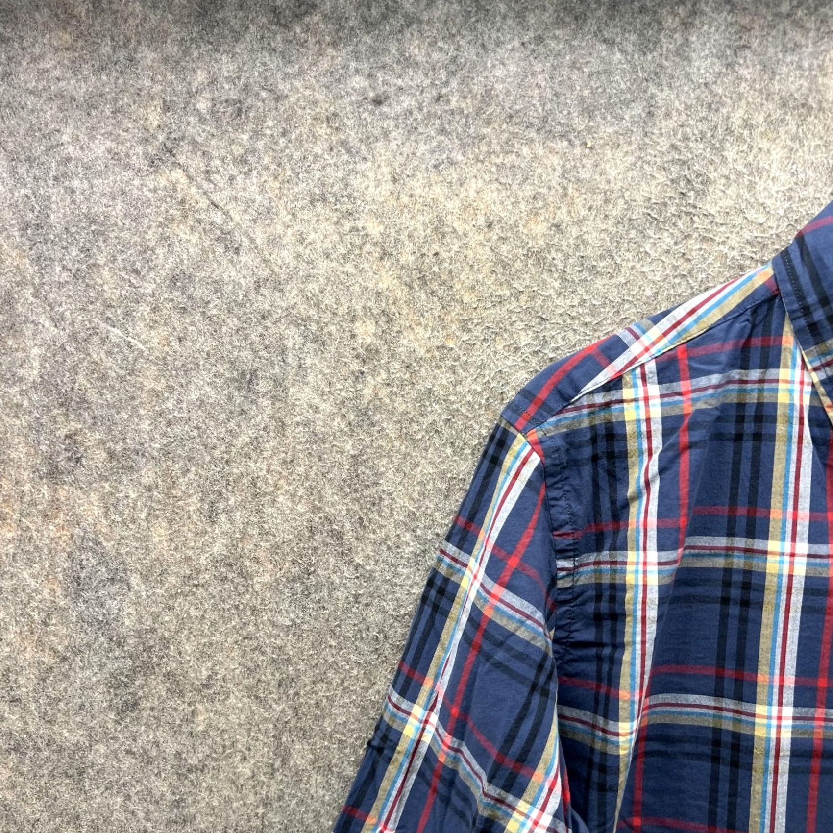 J.Crew J.Crew Shirt Mens Medium Blue Plaid Flex Washed Stretch Button Down Casual Shirts Button-Up Collared Long Sleeve Classic Fit Mens Size US M / EU 48-50 / 2 - 5 Thumbnail