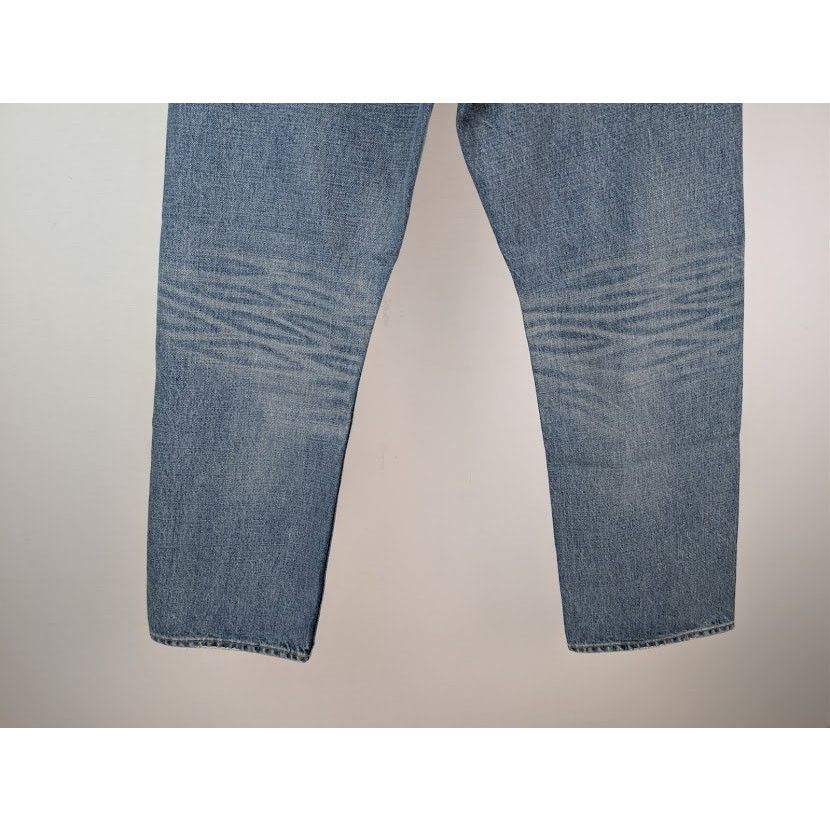 Celine o1rshd1 Straight Leg Kurt Denim Jeans in Washed Blue Size US 33 - 14 Thumbnail