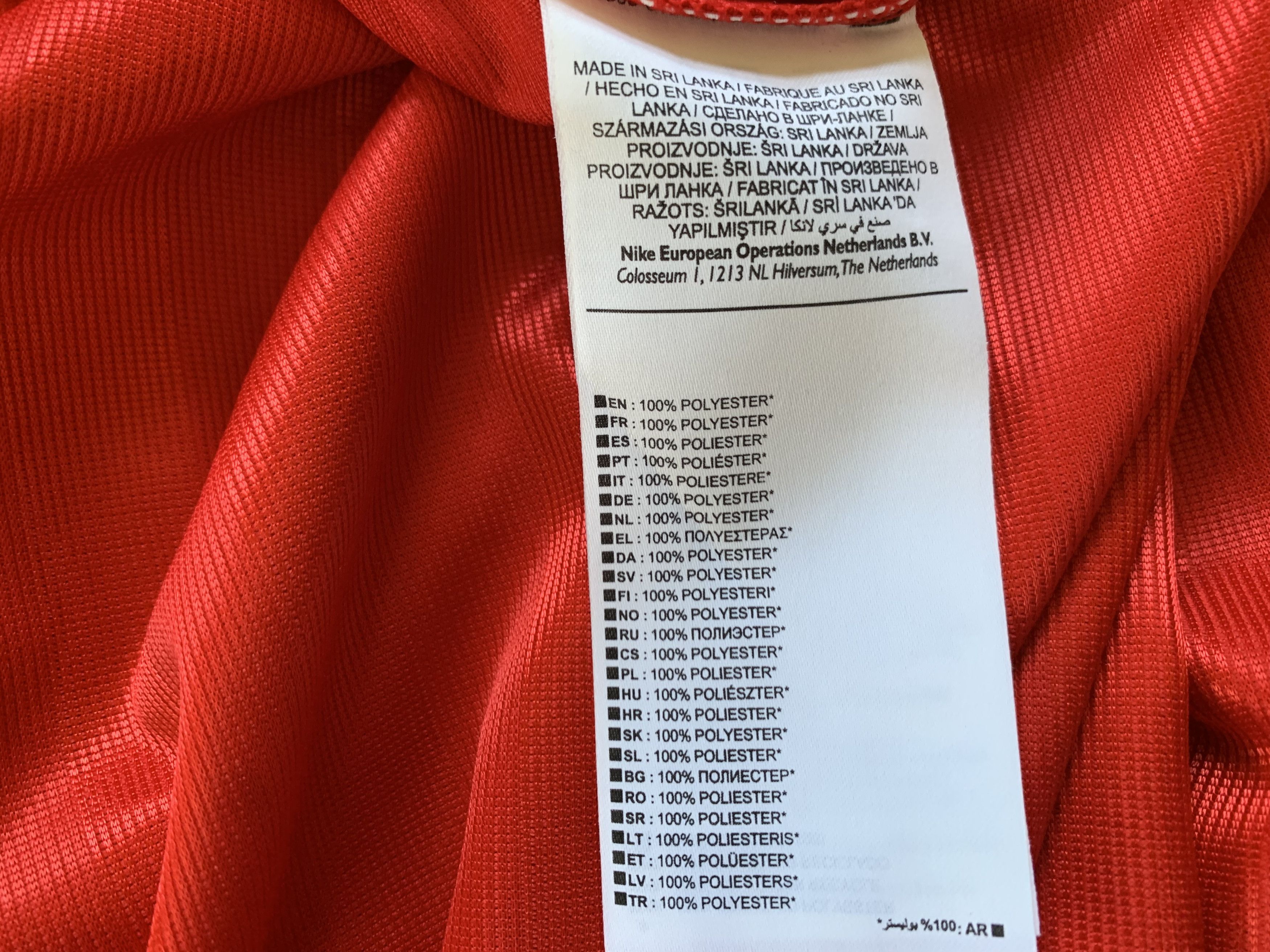 Nike Nike Red Training Soccer Shorts Size US 40 / EU 56 - 7 Thumbnail