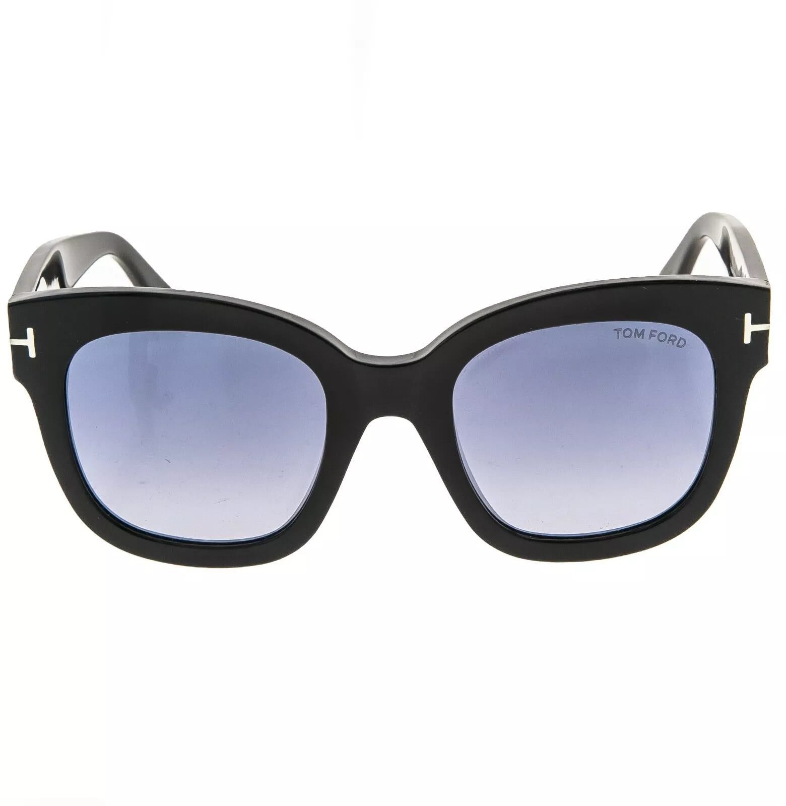 Tom Ford TOM FORD BEATRIX 2 TF0613 01C Black Blue Mirror Modern 613 Size ONE SIZE - 10 Thumbnail