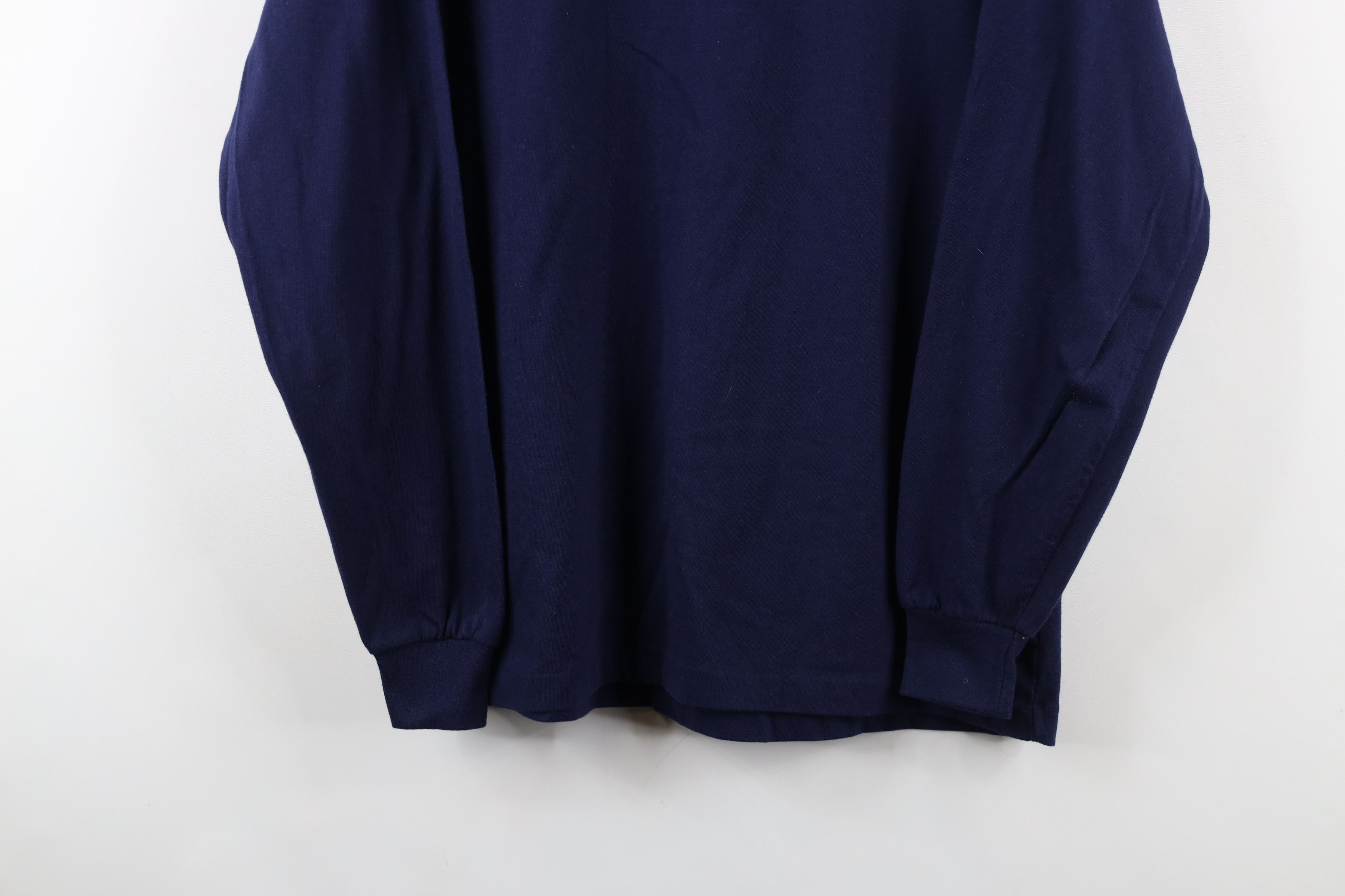 Vintage Vintage 90s Streetwear Mock Neck Long Sleeve T-Shirt USA Size US L / EU 52-54 / 3 - 3 Thumbnail