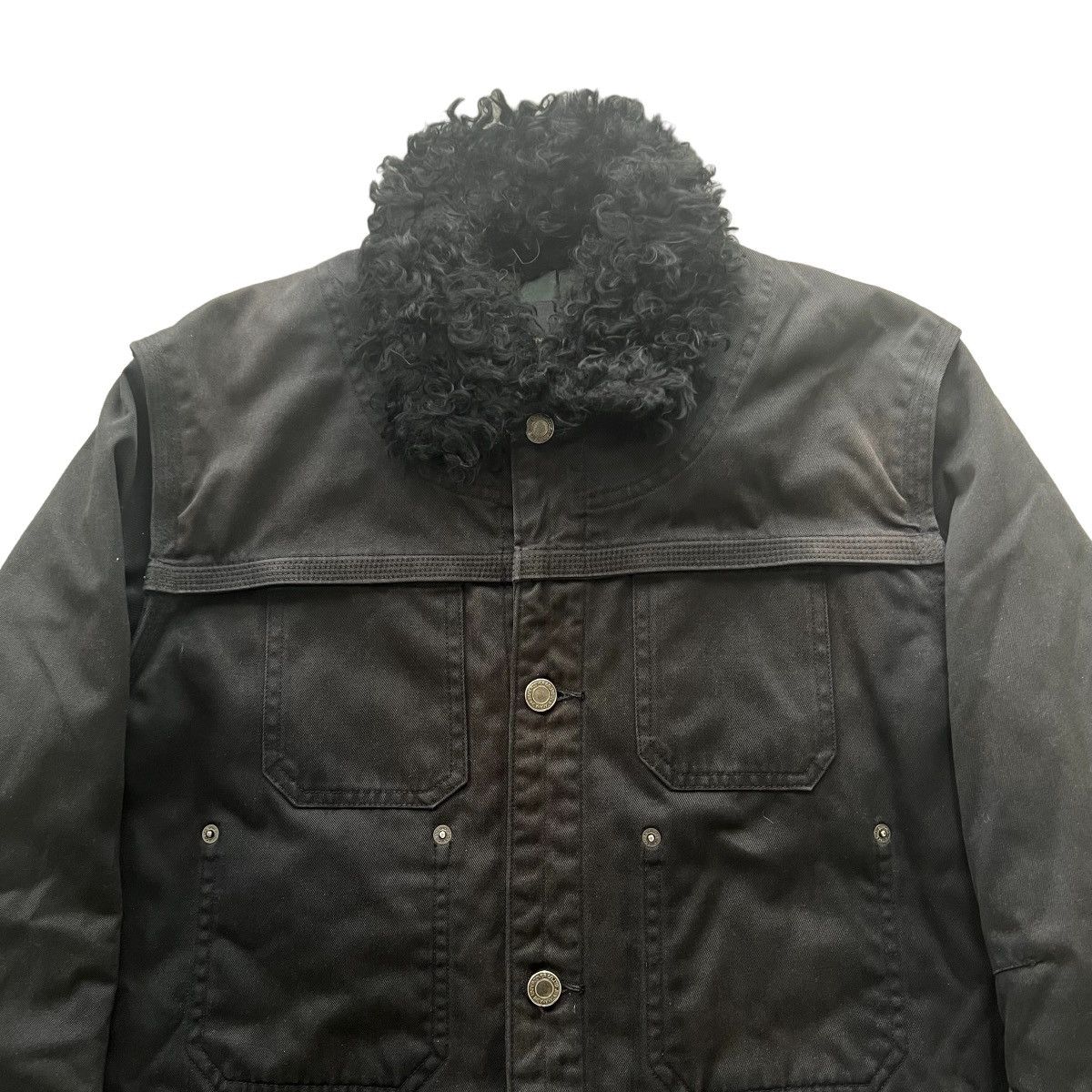 Jun Takahashi × Undercover UNDERCOVER 18AW BLACK BORE COVERALL JACKET COAT Size US L / EU 52-54 / 3 - 3 Thumbnail