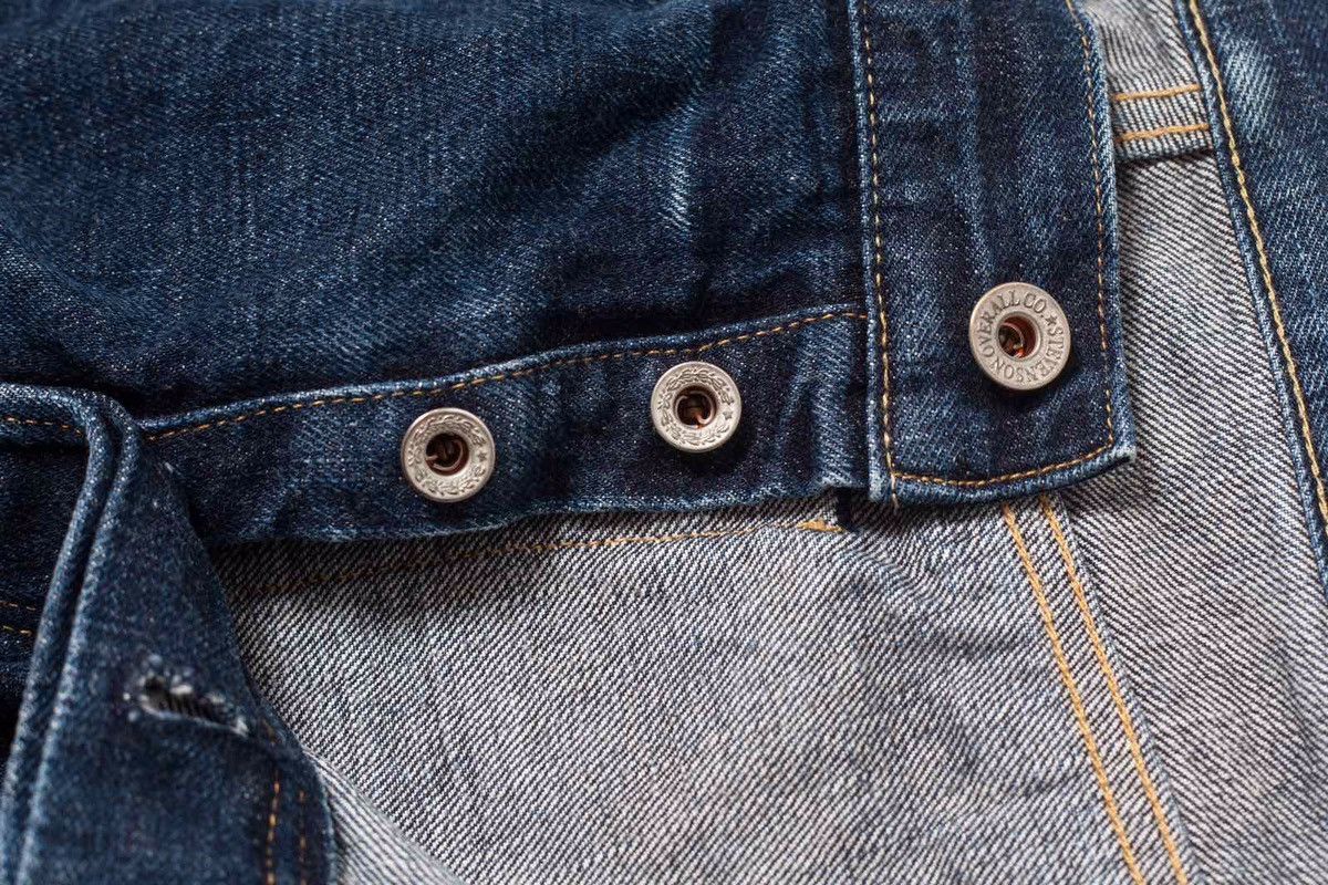 Stevenson Overall Co. STEVENSON 210 Big Sur Selvedge 14oz Jeans Slim Tapered Size US 36 / EU 52 - 4 Thumbnail