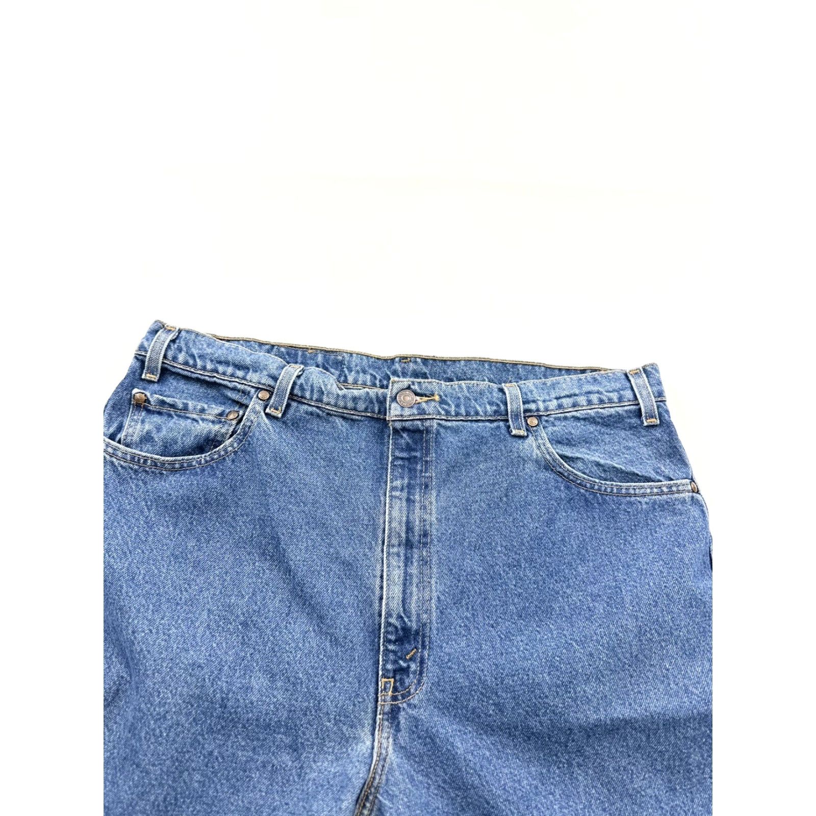 Levi's VINTAGE Levi's 540 Jeans Mens Regular 38 Inseam 30 Brown Tab Denim Pants Blue 5-Pocket Men’s Jeans 90s Outdoor Size US 38 / EU 54 - 3 Thumbnail