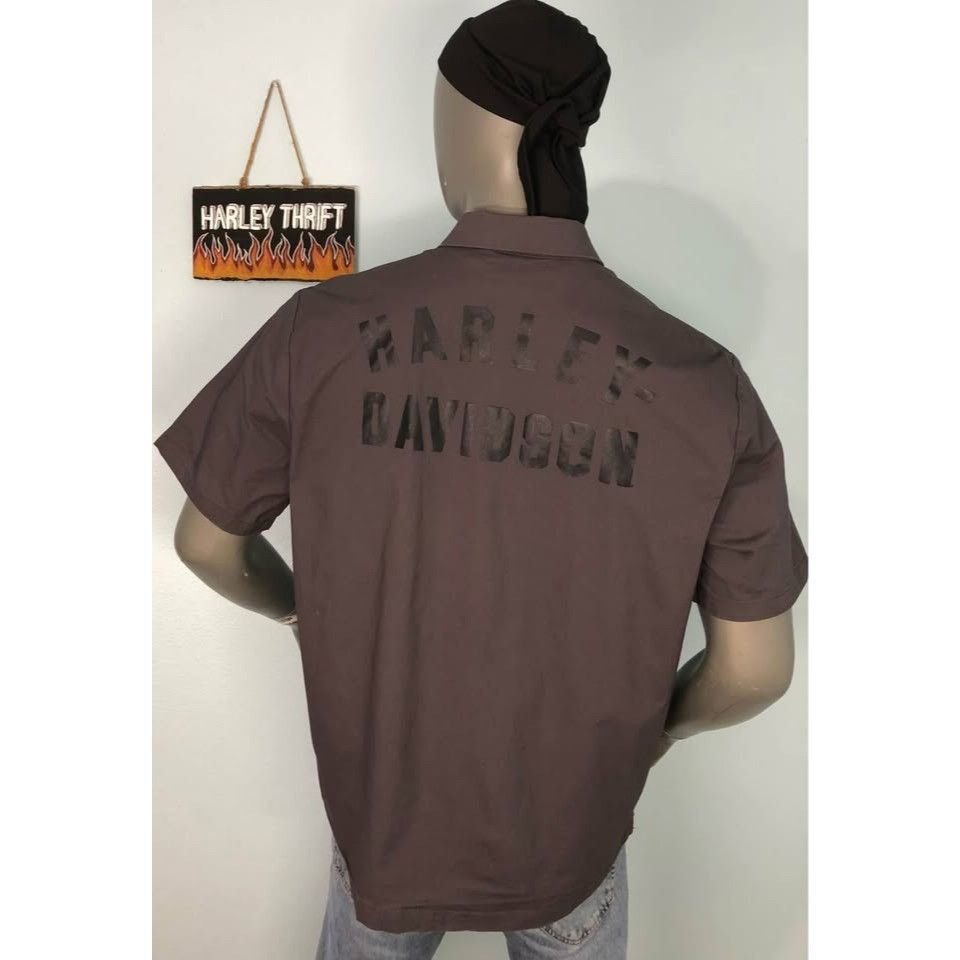 Harley Davidson Harley-Davidson Button Shirt Large Men, Like New Size US L / EU 52-54 / 3 - 1 Thumbnail