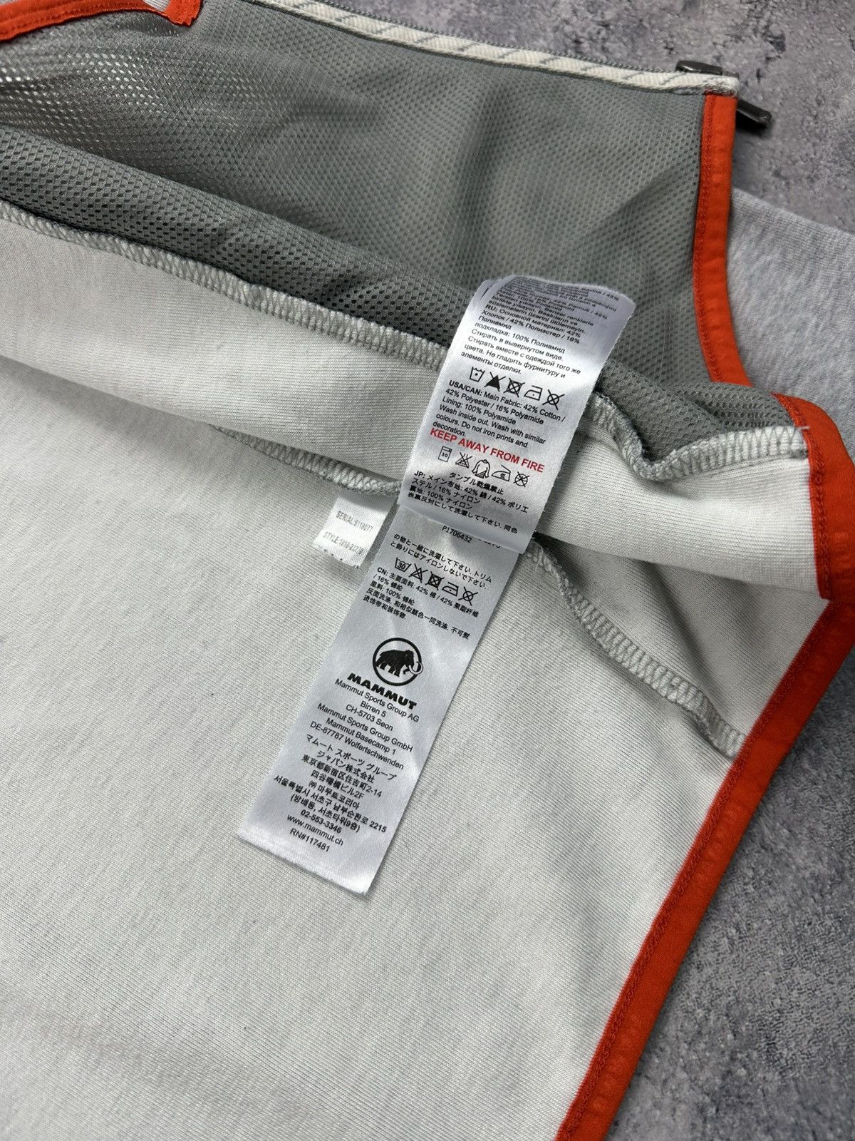 Mammut Gorpcore Mammut Track Zip Up Hoodie Mens Outdoor Pullover Size US L / EU 52-54 / 3 - 10 Thumbnail