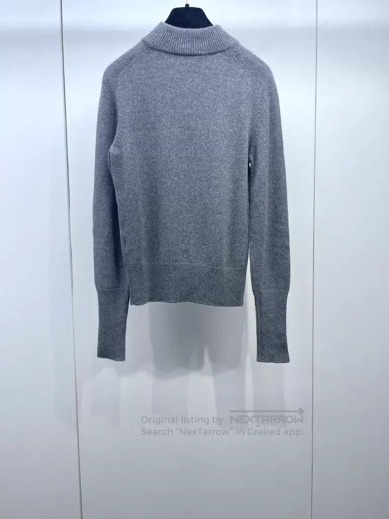 Loro Piana Loro Piana Gray basic cashmere sweater. Size XS / US 0-2 / IT 36-38 - 2 Thumbnail