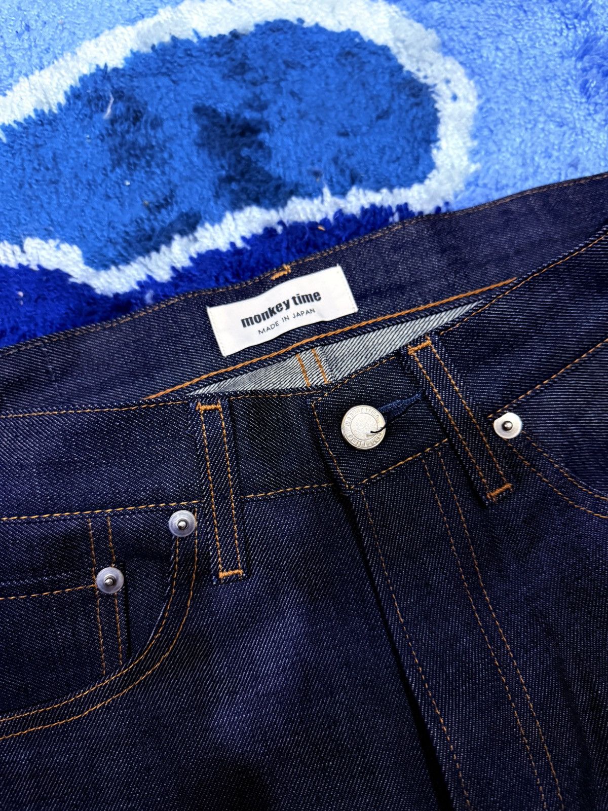 monkey time Monkey Time Denim Jeans Size US 30 / EU 46 - 2 Thumbnail