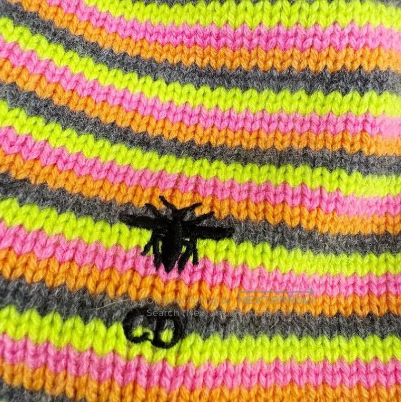 Dior Dior Multicolor Cashmere Short Sleeve T. Size S / US 4 / IT 40 - 4 Thumbnail