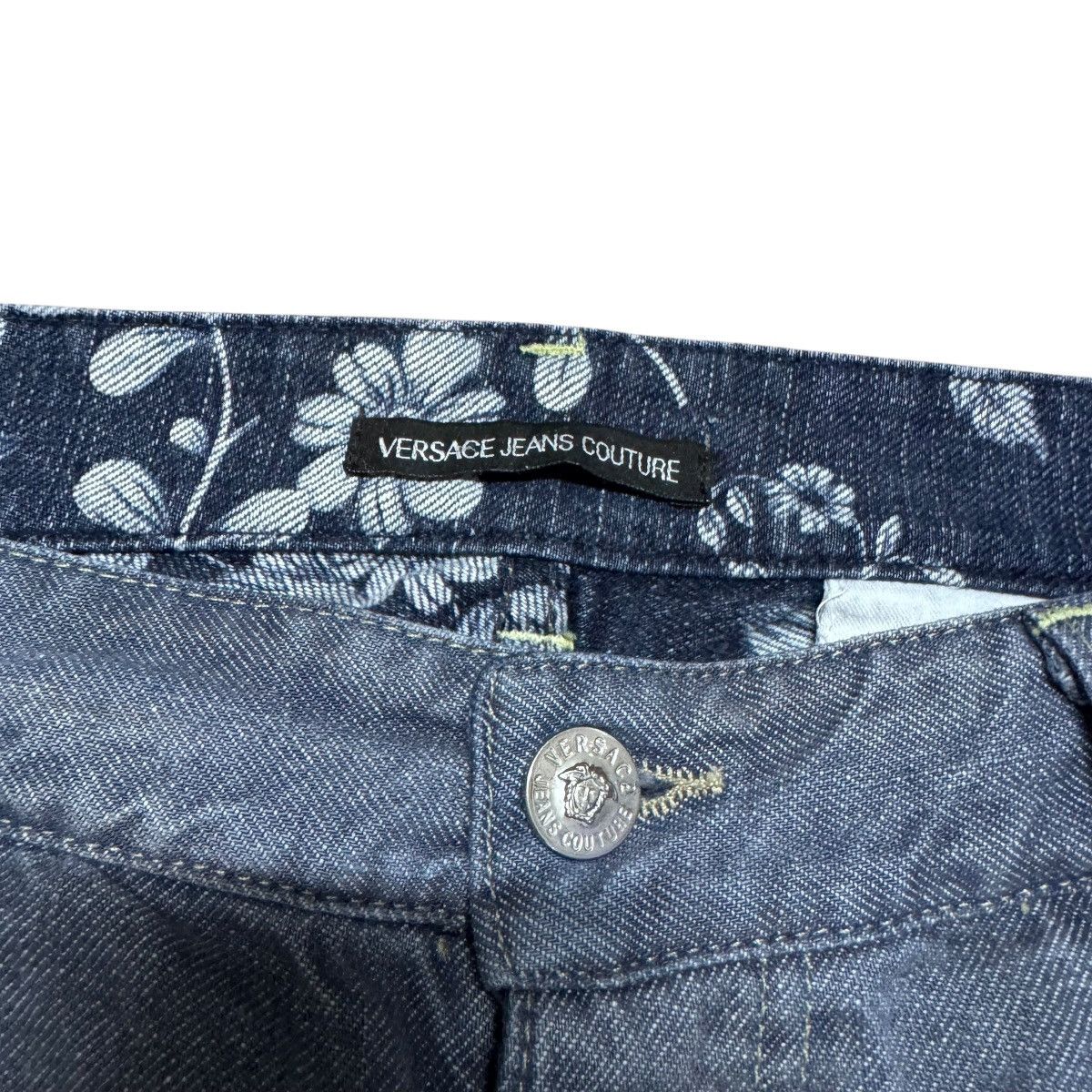 Versace Jeans Couture Versace Embroidery Denim Baggy Jeans Size US 36 / EU 52 - 6 Thumbnail