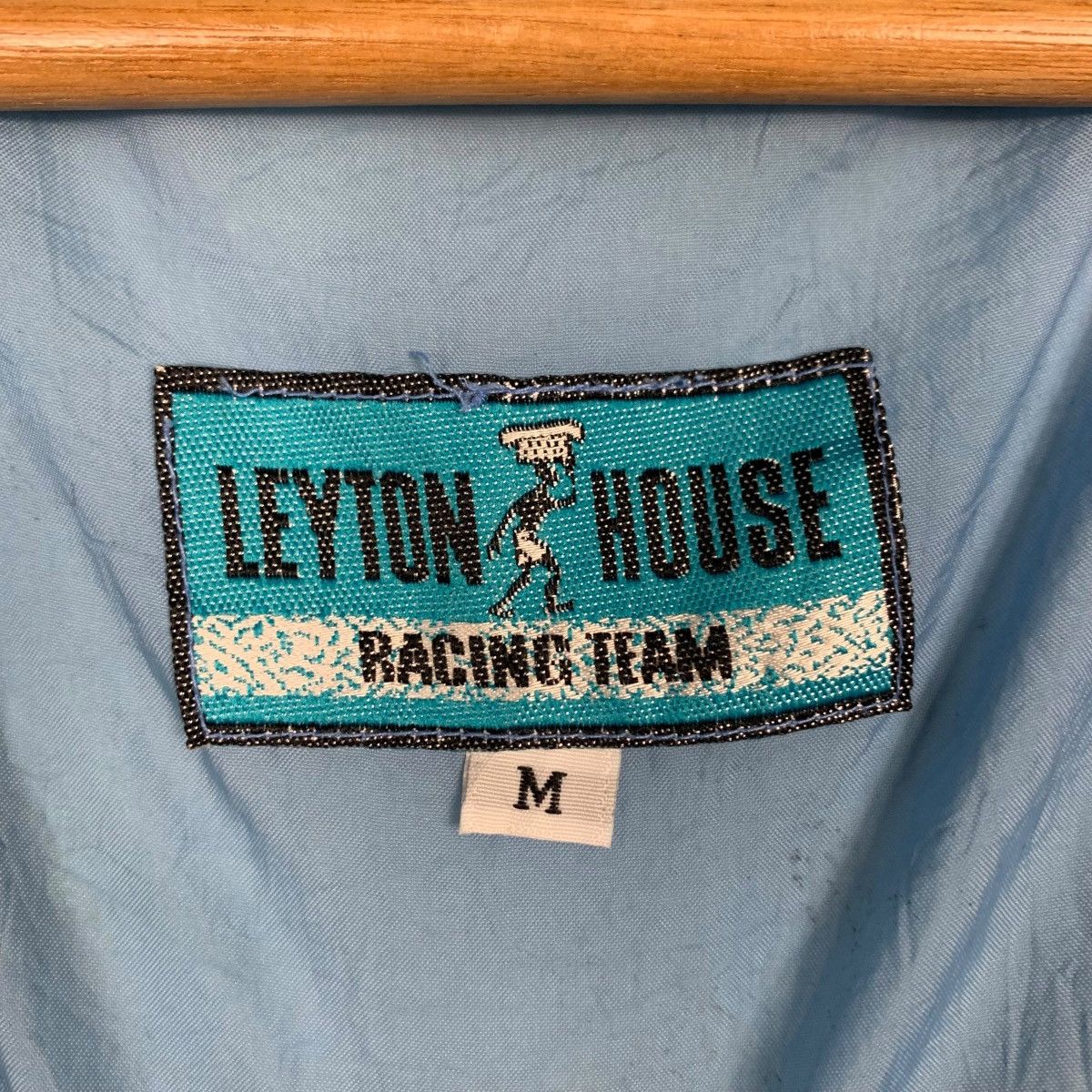 Japanese Brand 90’s LEYTON HOUSE Racing Team Light Jacket #2313-C103 Size US M / EU 48-50 / 2 - 16 Thumbnail