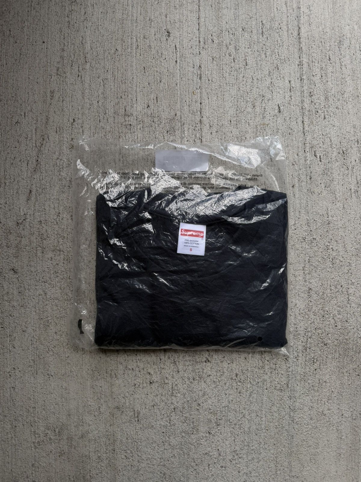Supreme Supreme Navy Blue Arabic Box Logo Graphic Tee SS 2026 Size S Size US S / EU 44-46 / 1 - 2 Thumbnail
