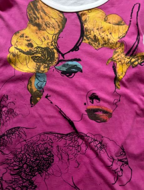 John Galliano John Galliano Marilyn Monroe Parody Slogan T-Shirt Size L / US 10 / IT 46 - 5 Thumbnail