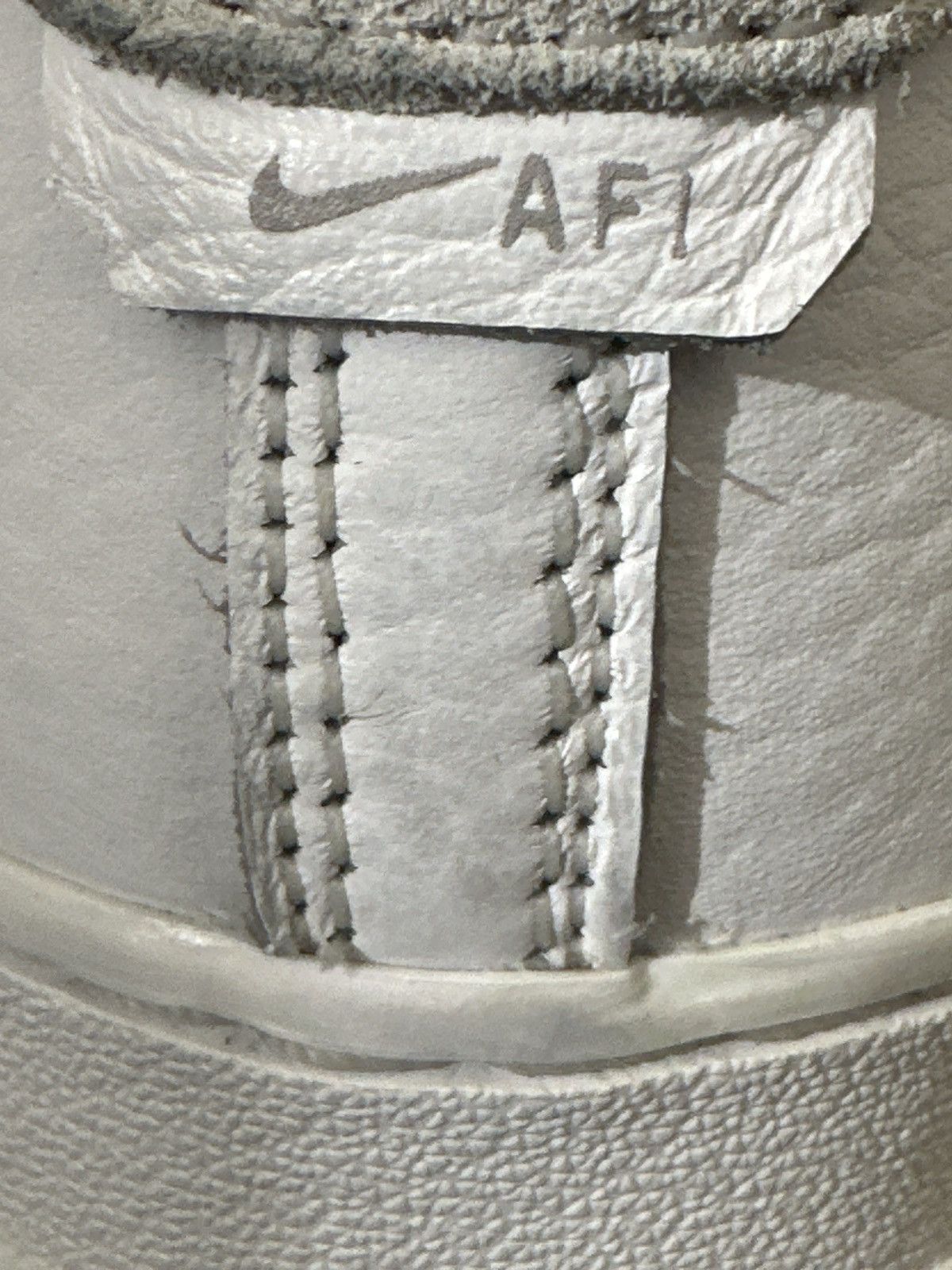 Nike NikeAir Force 1 '07 Craft 'White Vast Grey Size US 11.5 / EU 44-45 - 6 Thumbnail