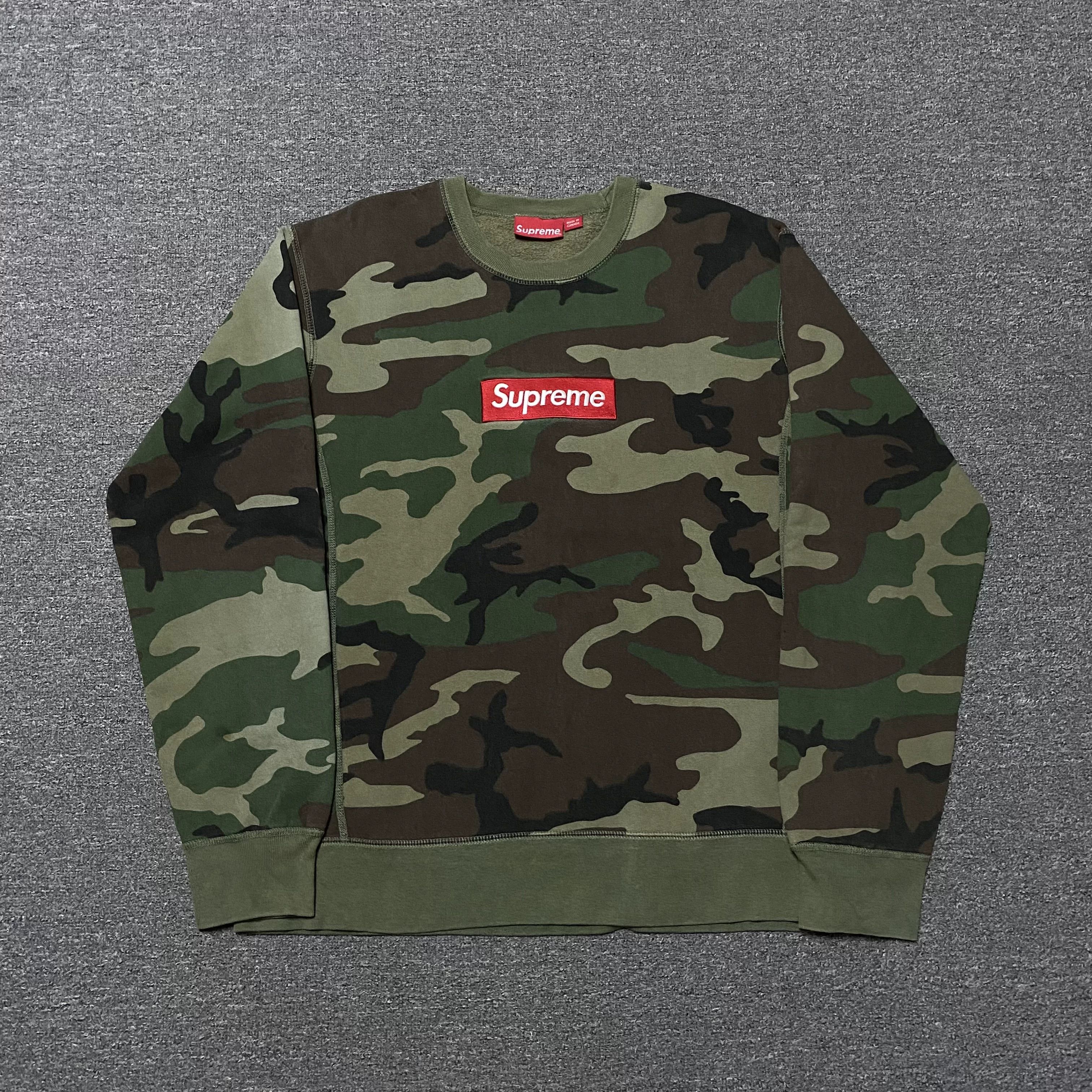 Supreme Supreme 18FW Camouflage BOGO Hoodie Size US L / EU 52-54 / 3 - 1 Thumbnail