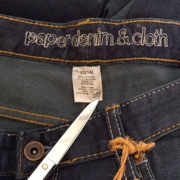 Paper Denim & Cloth Paper Denim & Cloth Size 32 14 Jeans Womens Skinny Blue Deni Size 36" / US 14 / IT 50 - 13 Thumbnail