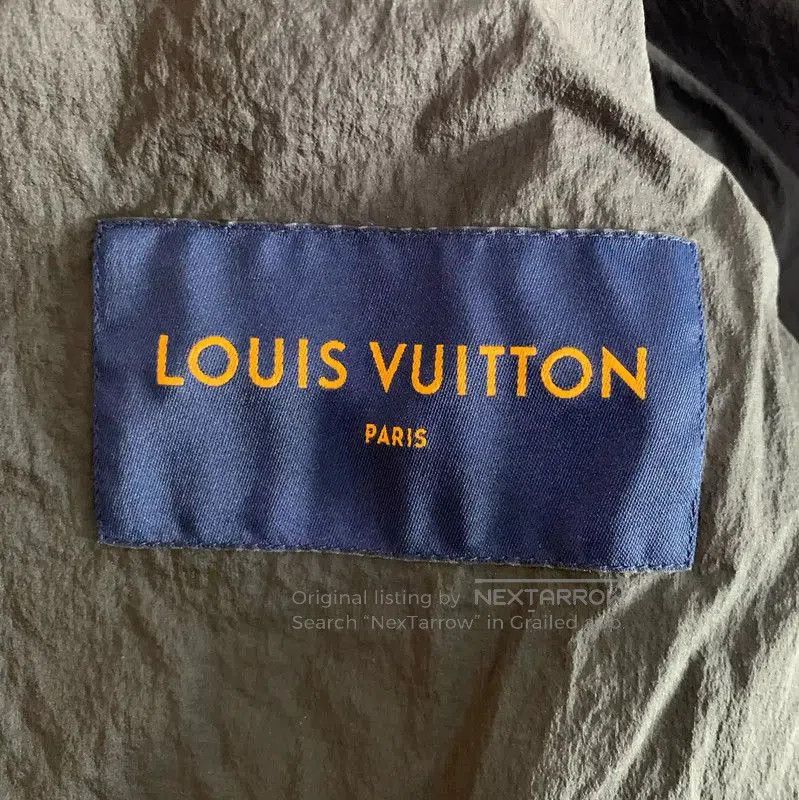 Louis Vuitton Louis Vuitton Gray Logo Men's Short Jacket . Size US M / EU 48-50 / 2 - 7 Thumbnail