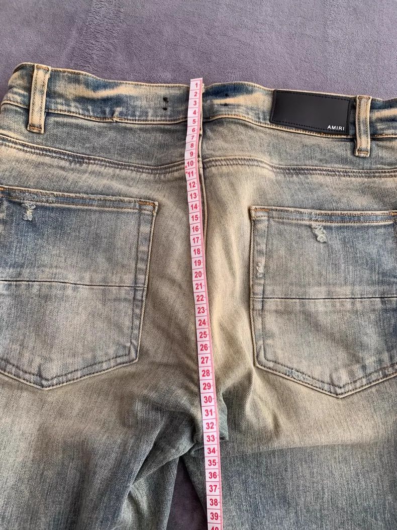 Amiri Amiri Washed to destroy jeans 2502-Nextarrow Size US 31 - 7 Thumbnail