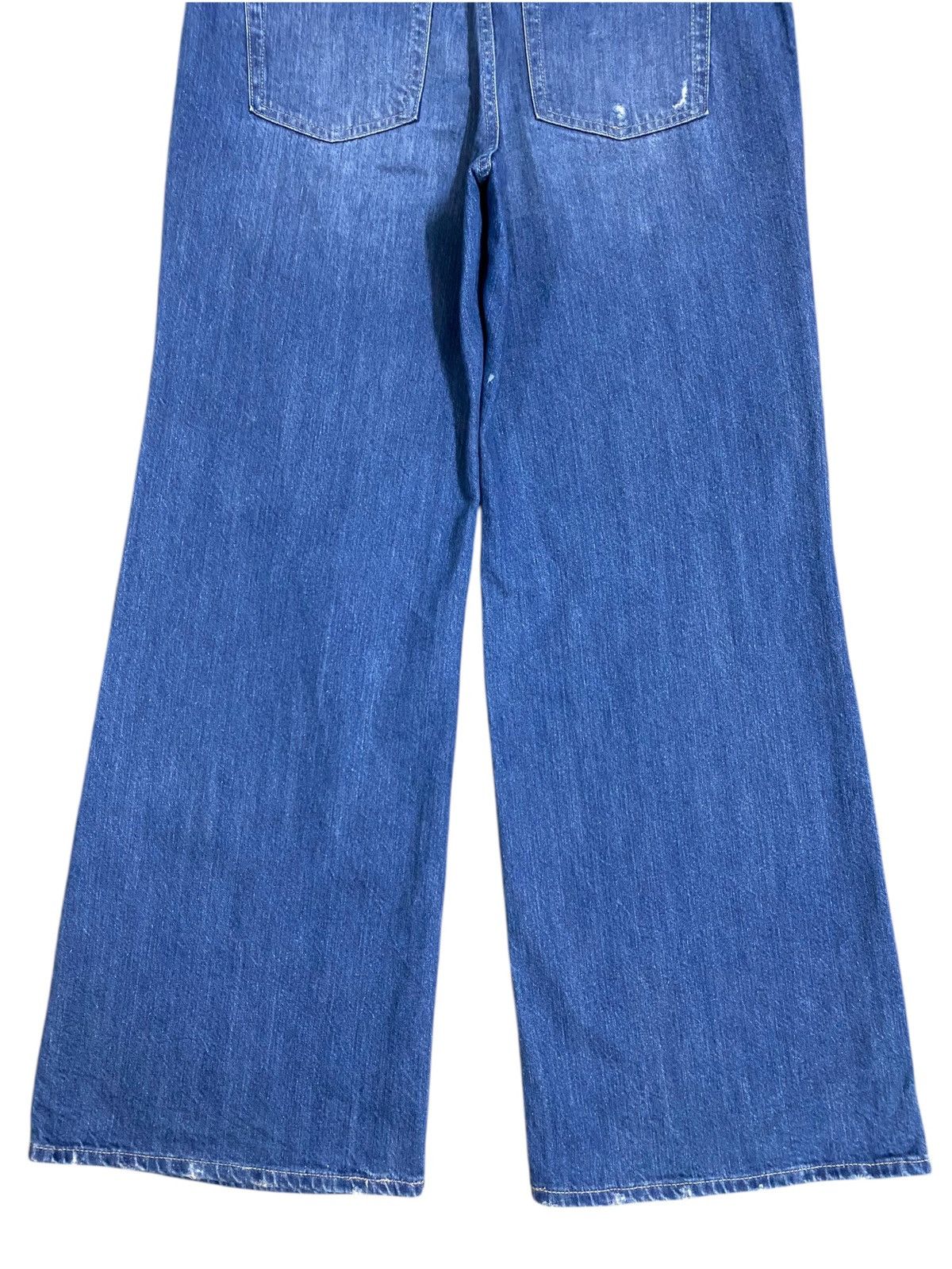 Japanese Brand Vintage Japanese Brand Distressed Baggy Soft Jeans Size US 33 - 6 Thumbnail