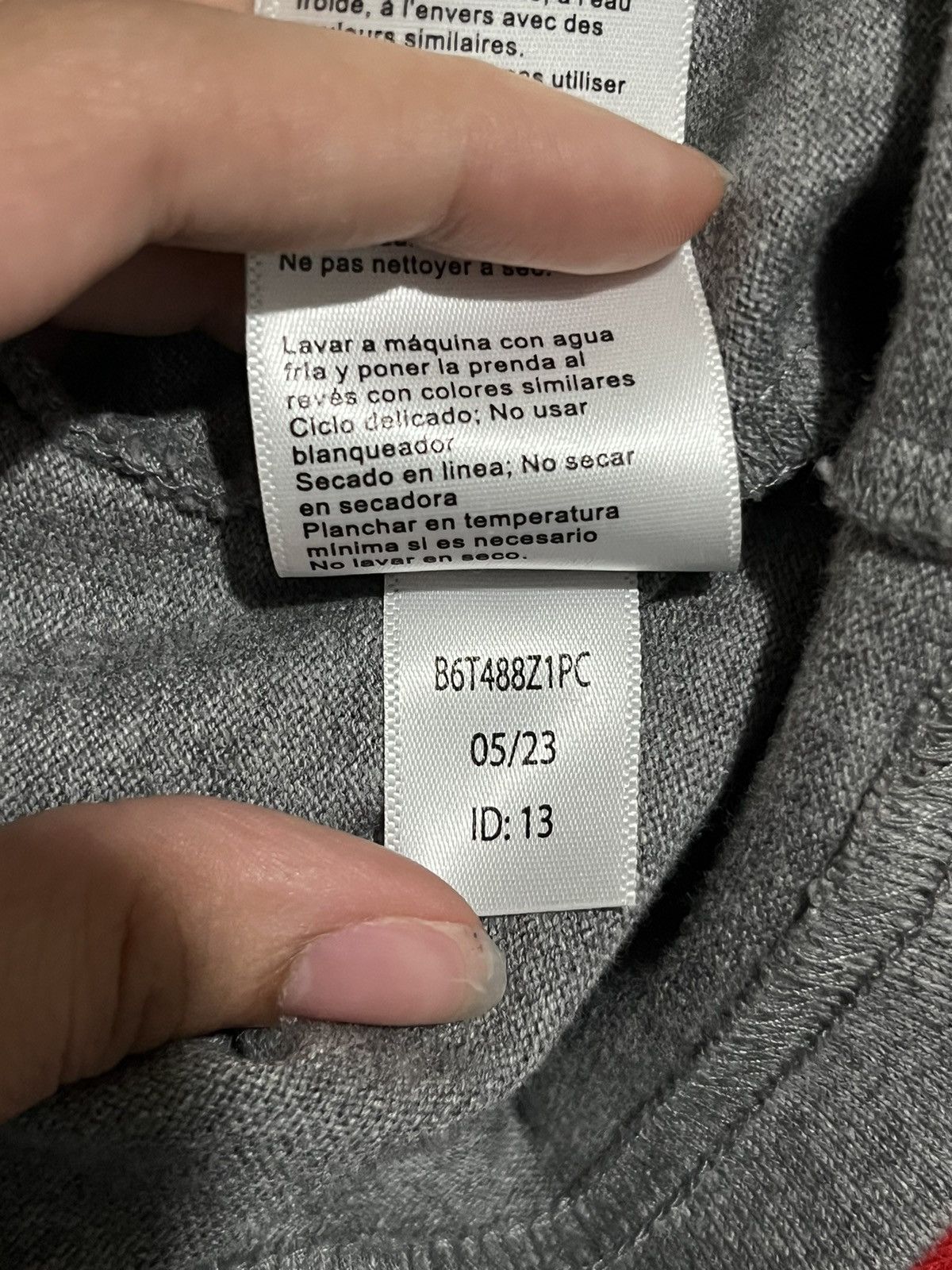 Psycho Bunny Psycho Bunny Grey Sweatshirt Carson Wool Size US L / EU 52-54 / 3 - 7 Thumbnail