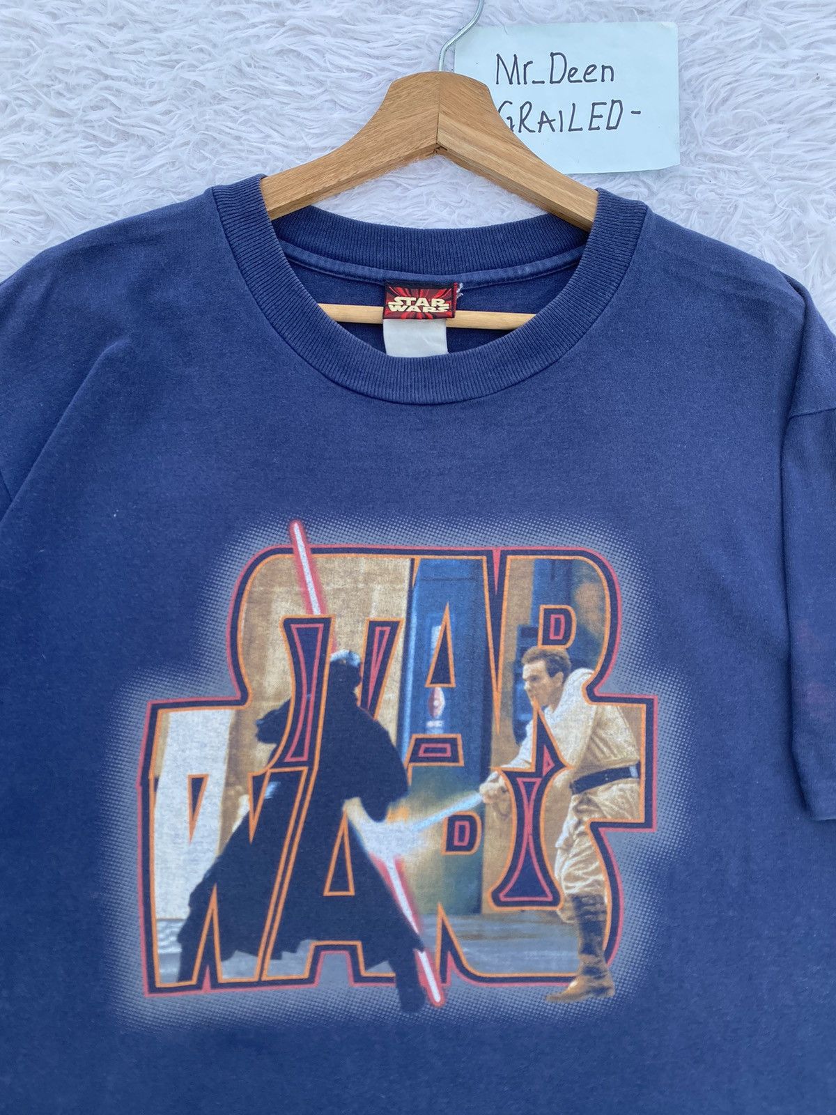 Star Wars Rare Vintage 90s Star Wars Episode 1 T-shirt Size US L / EU 52-54 / 3 - 7 Thumbnail