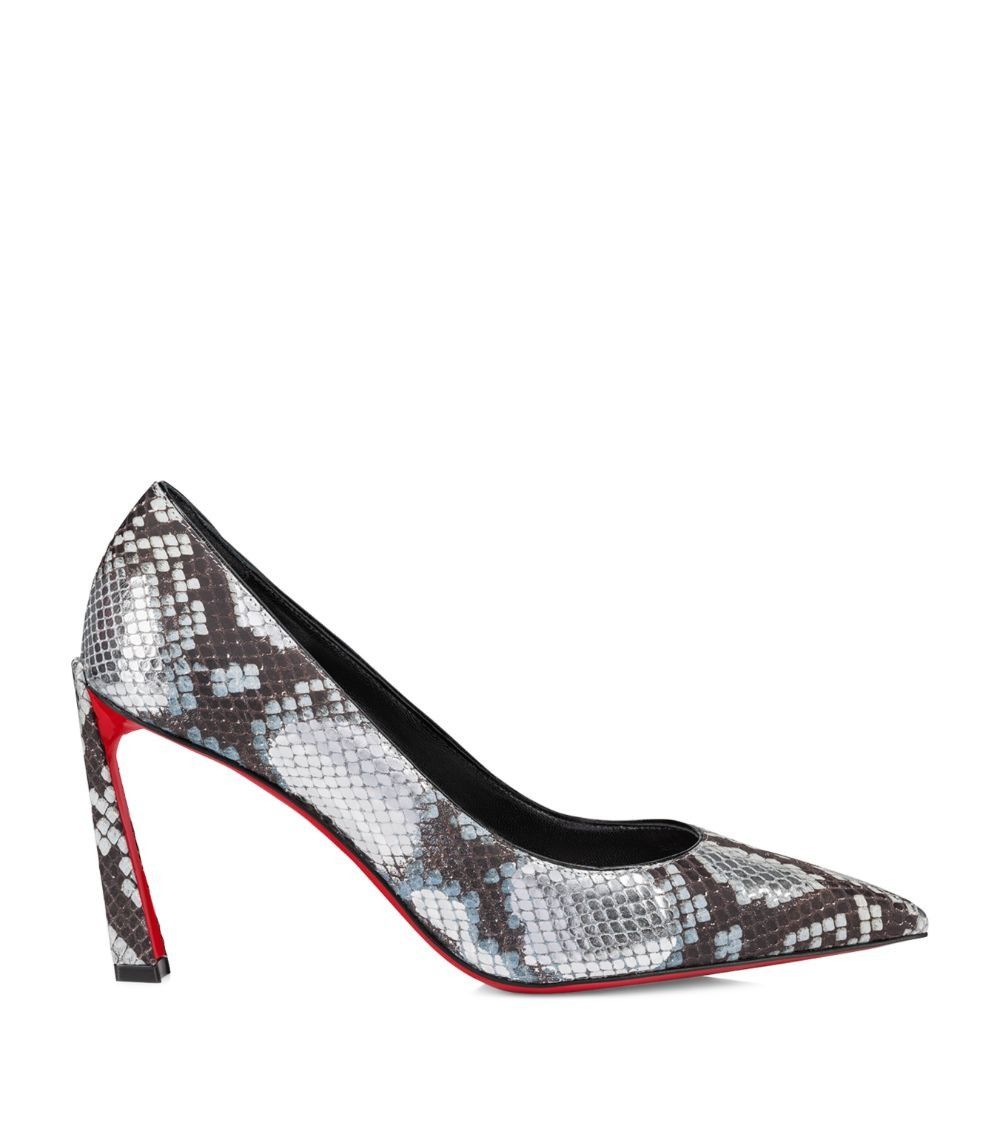 Christian Louboutin o1w1db10425 Pumps in Snake Print Size US 9 / IT 39 - 1 Thumbnail