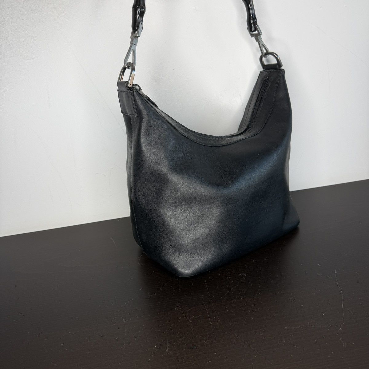 Gucci Gucci Bamboo leather tote shoulder hand bag Size ONE SIZE - 2 Thumbnail