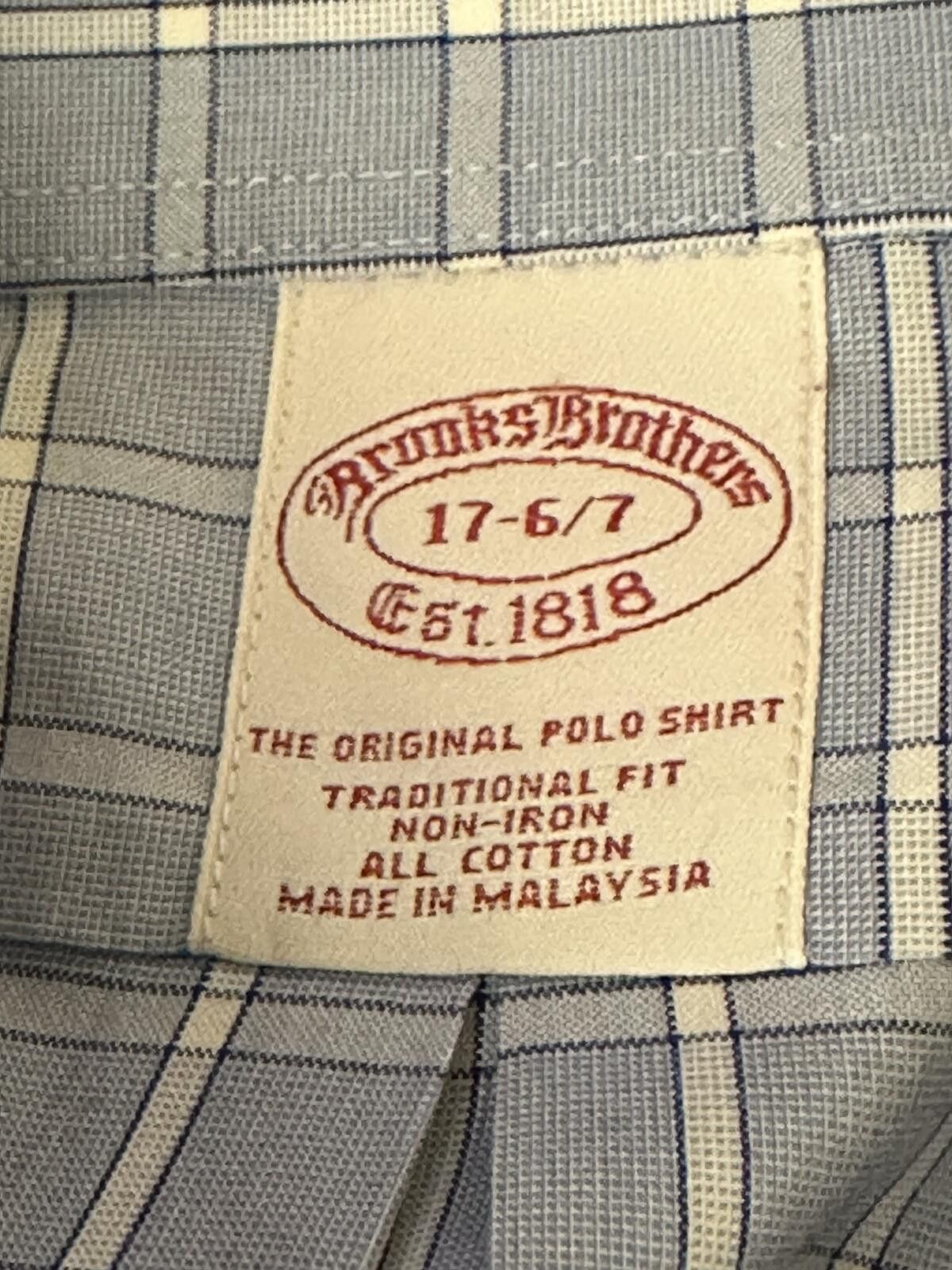 Brooks Brothers Brooks Brothers Original Polo Shirt cotton button-down shirt Size US XL / EU 56 / 4 - 8 Thumbnail