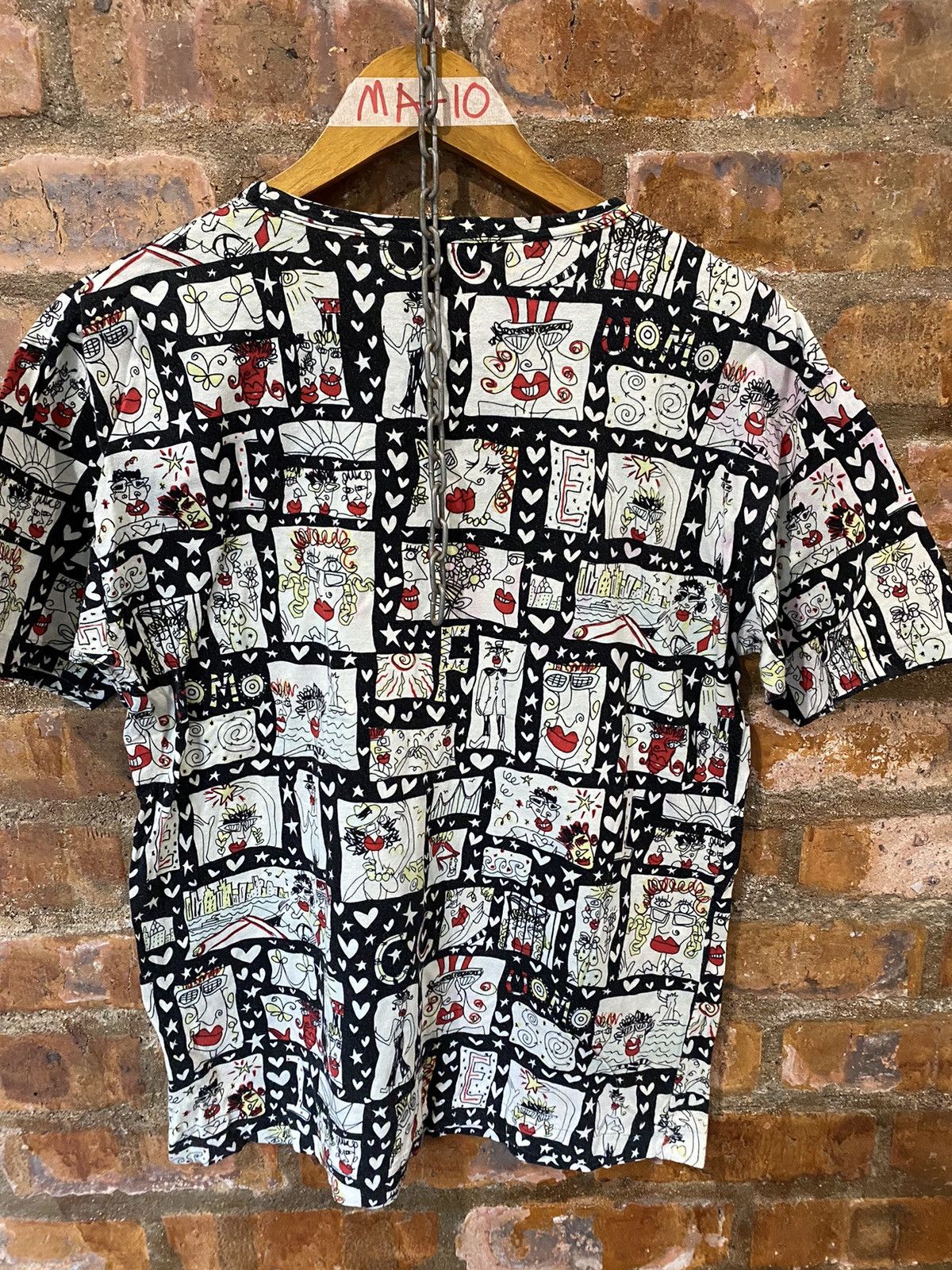Yoshiyuki Konishi 🔥1990s Ficce True love story tee Size US M / EU 48-50 / 2 - 10 Thumbnail