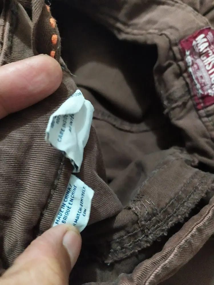 Japanese Brand Macthstick Cargo Pants Multipocket Tactical Size US 32 / EU 48 - 18 Thumbnail