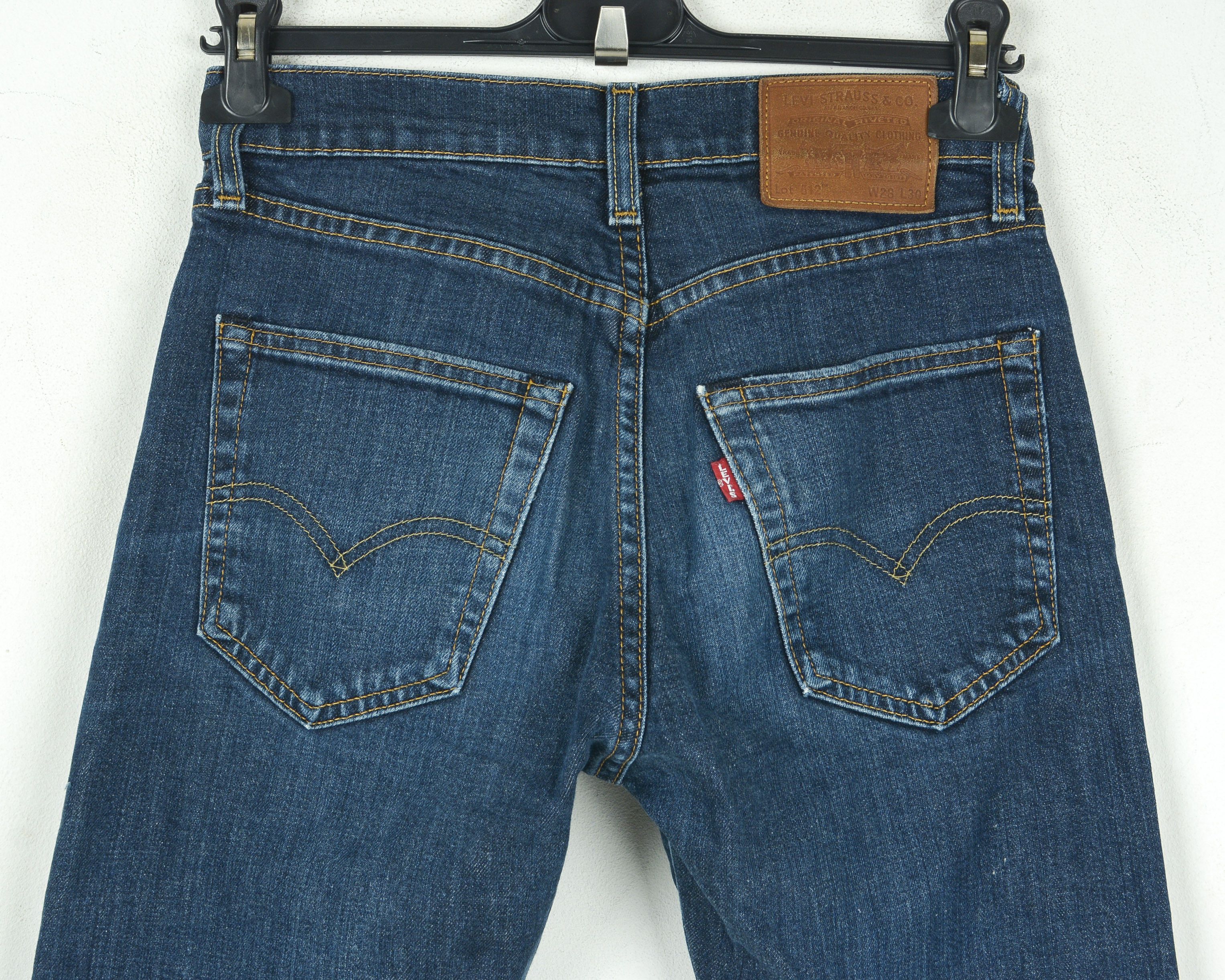 Levi's LEVI'S Big E 512 Premium Performance W28 L30 Skinny Jeans Size US 28 / EU 44 - 4 Thumbnail