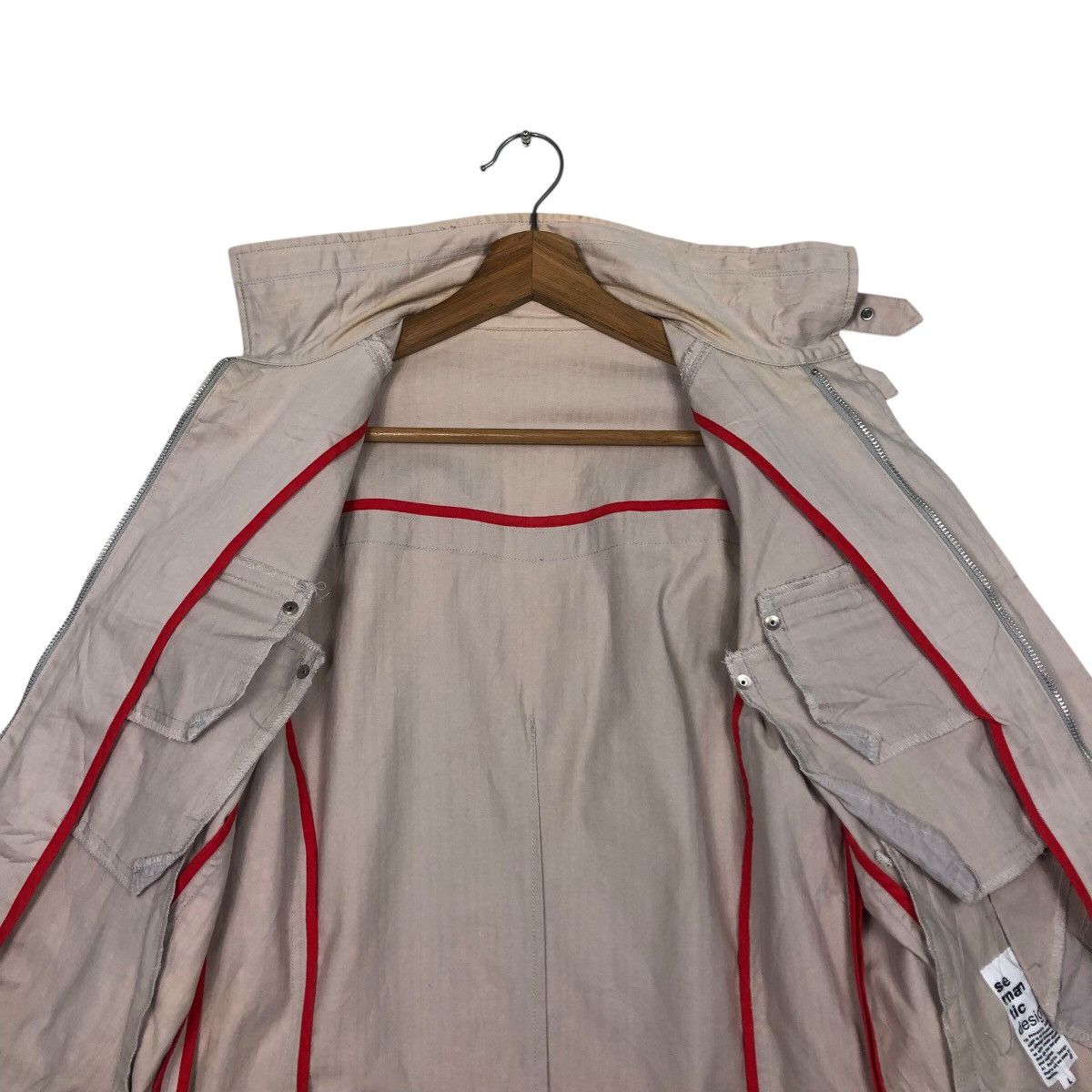 Japanese Brand Bomber Biker Jacket Punk Style Semantic Design Issey Miyake Size US L / EU 52-54 / 3 - 14 Thumbnail