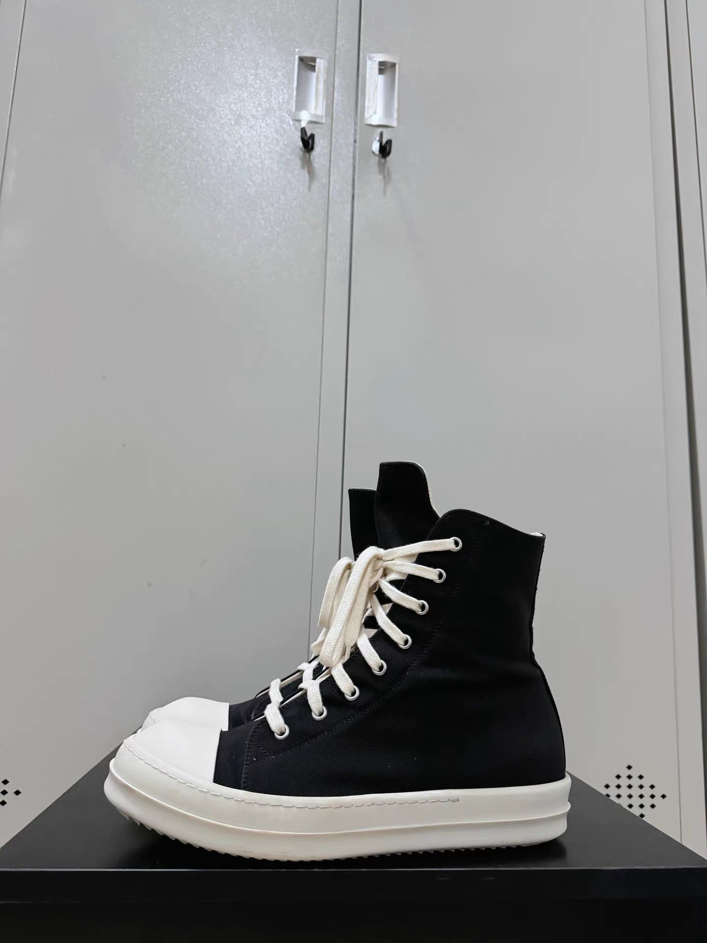 Rick Owens Drkshdw Rick Owens Drkshdw Converse high-top sneakers Size US 8.5 / EU 41-42 - 7 Thumbnail