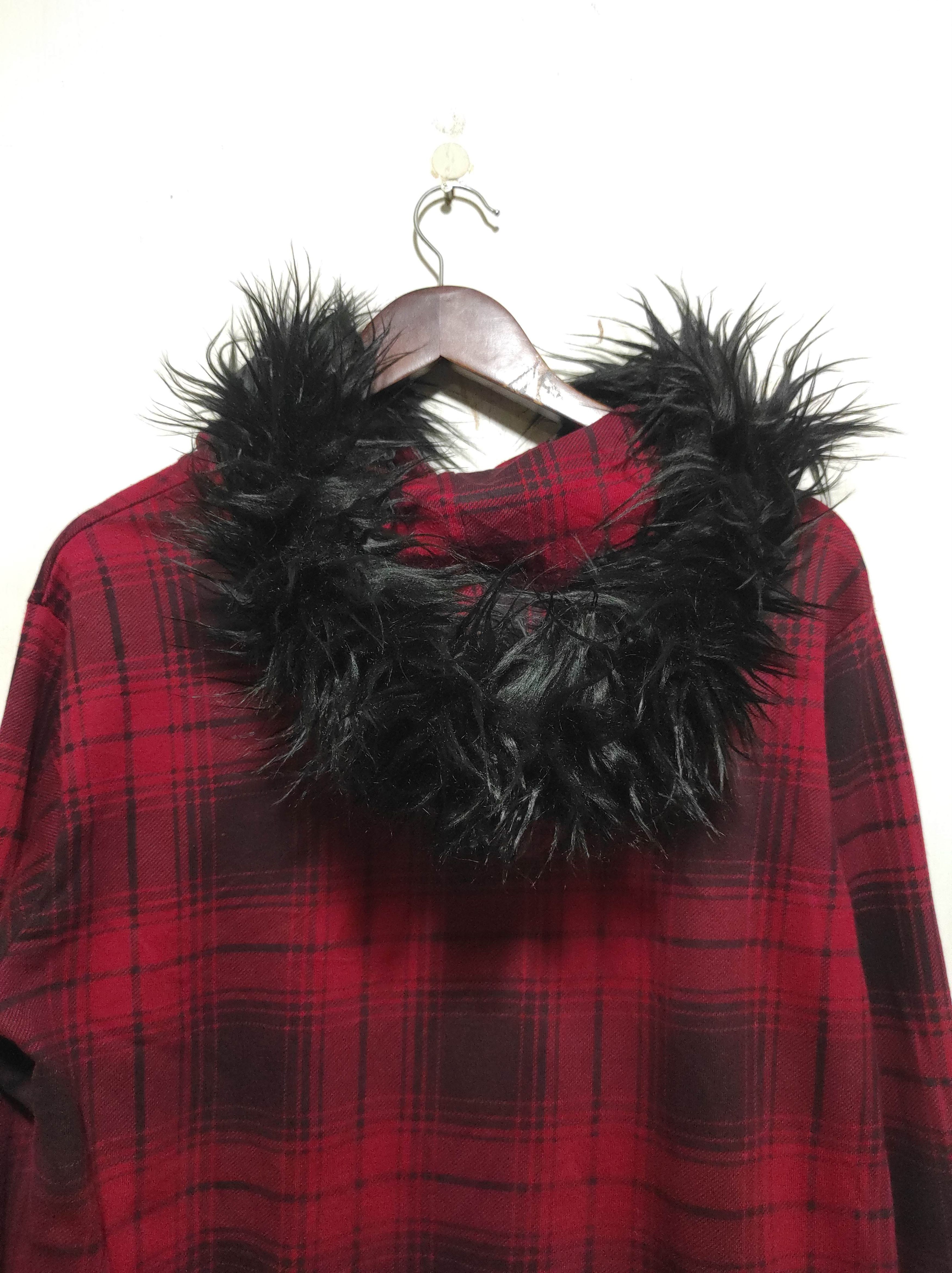 14th Addiction XFRM Embossed vkei Fur Hoodie LGB IfSixWasNine style Size US M / EU 48-50 / 2 - 14 Thumbnail