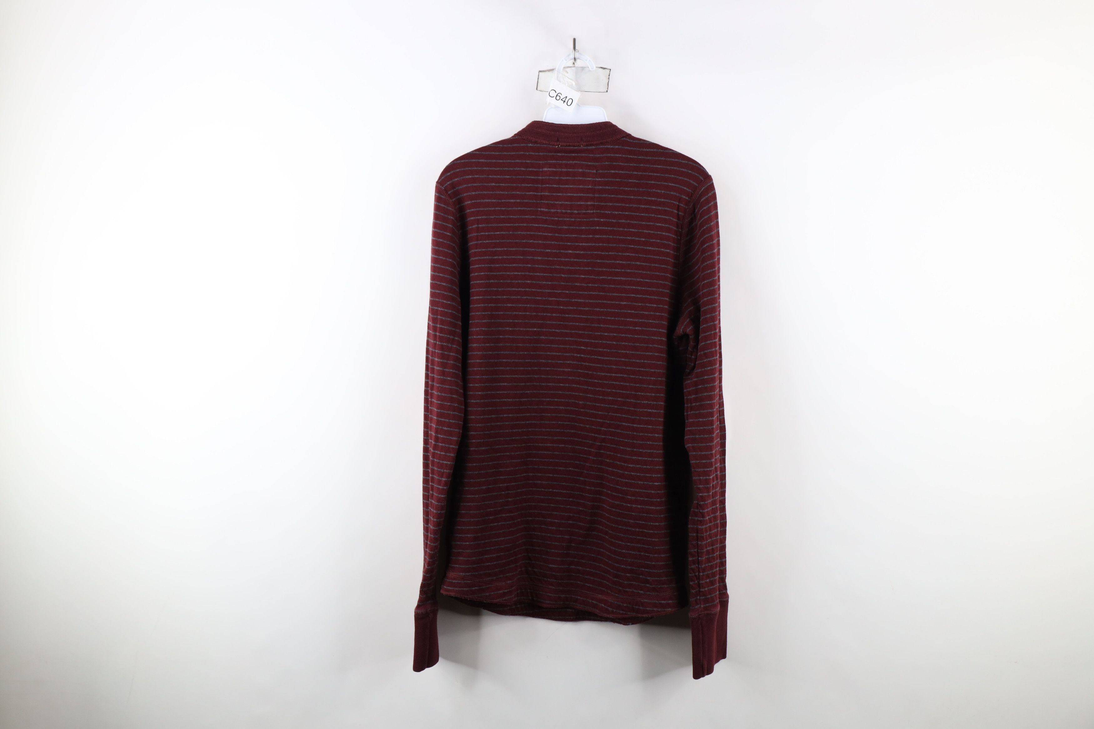 Abercrombie & Fitch Vintage 90s Y2K Abercrombie & Fitch Knit Henley T-Shirt Size US L / EU 52-54 / 3 - 11 Thumbnail