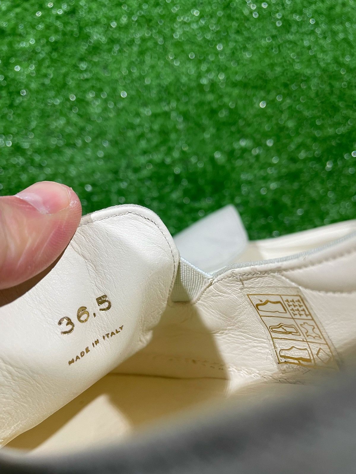 The Row The Row Loafer Ecru Marie Slip On Sneaker Leather Flat 36.5 Size US 6.5 / IT 36.5 - 9 Thumbnail
