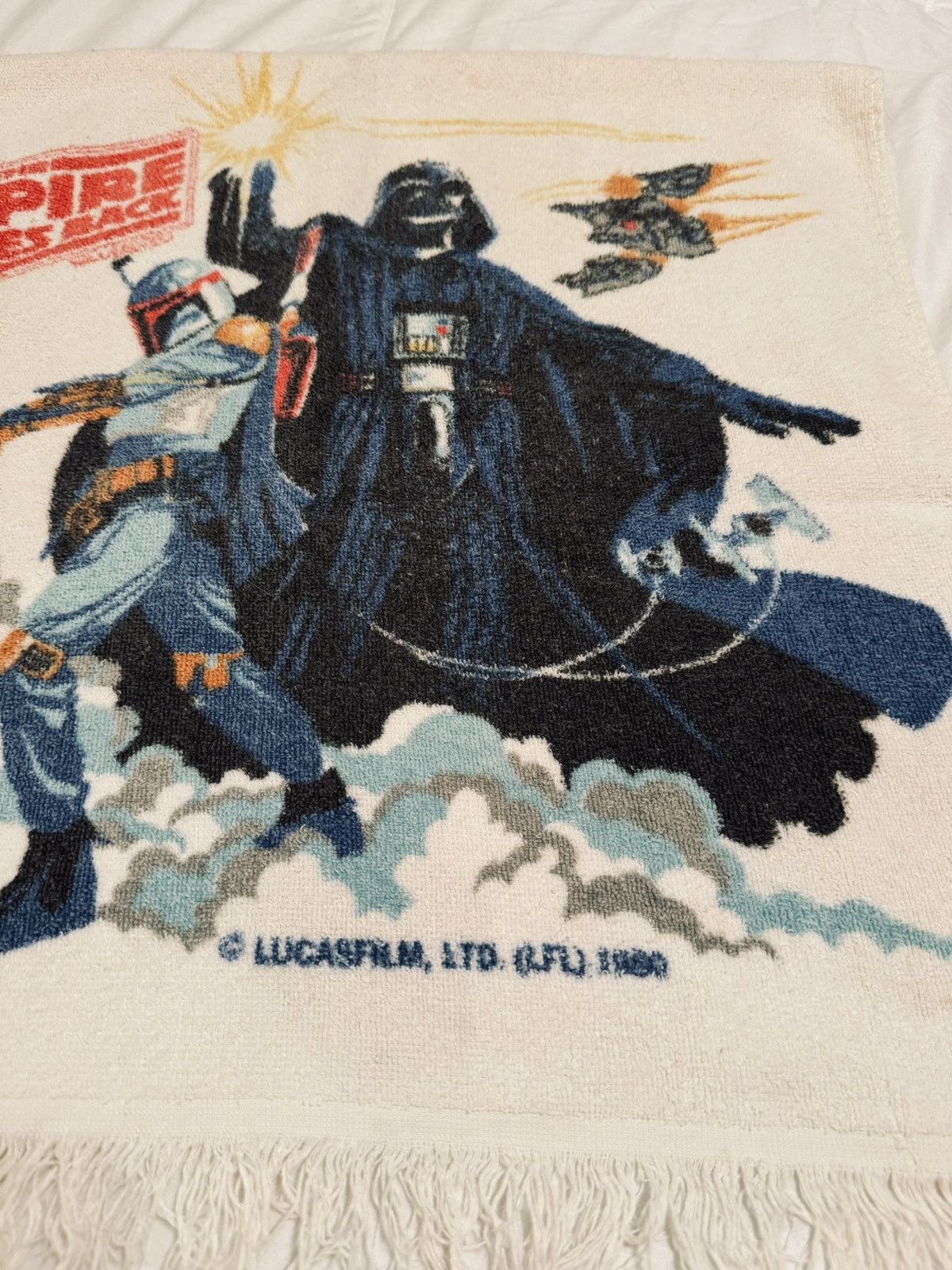 Star Wars × Vintage Vintage 1980 Star Wars Empire Strikes Back Towel Size ONE SIZE - 4 Thumbnail