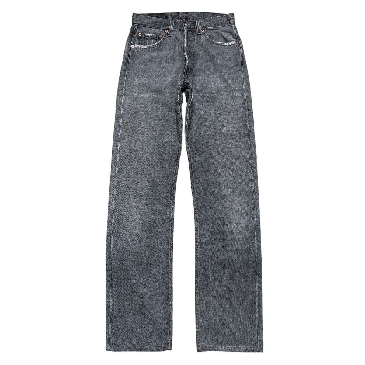 Levi's Vintage Levis 501 Charcoal Jeans Size 26" / US 2 / IT 38 - 1 Thumbnail