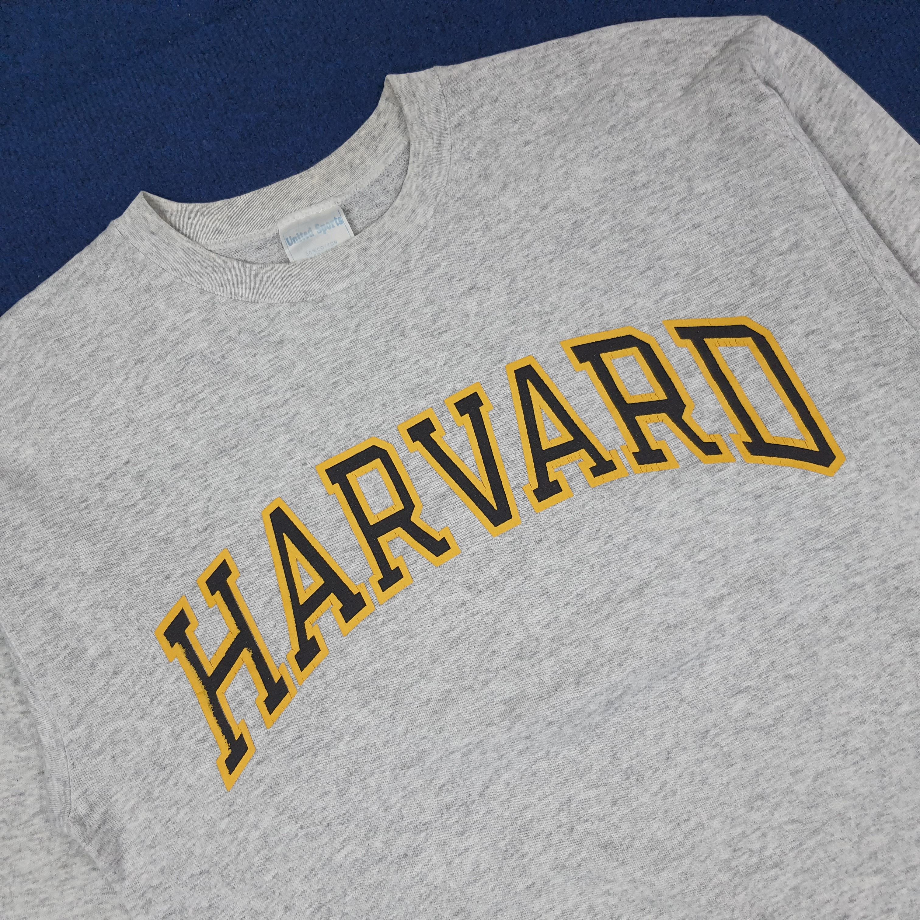 Vintage Vintage HARVARD College Sweatshirt C253N13 Size US M / EU 48-50 / 2 - 2 Thumbnail