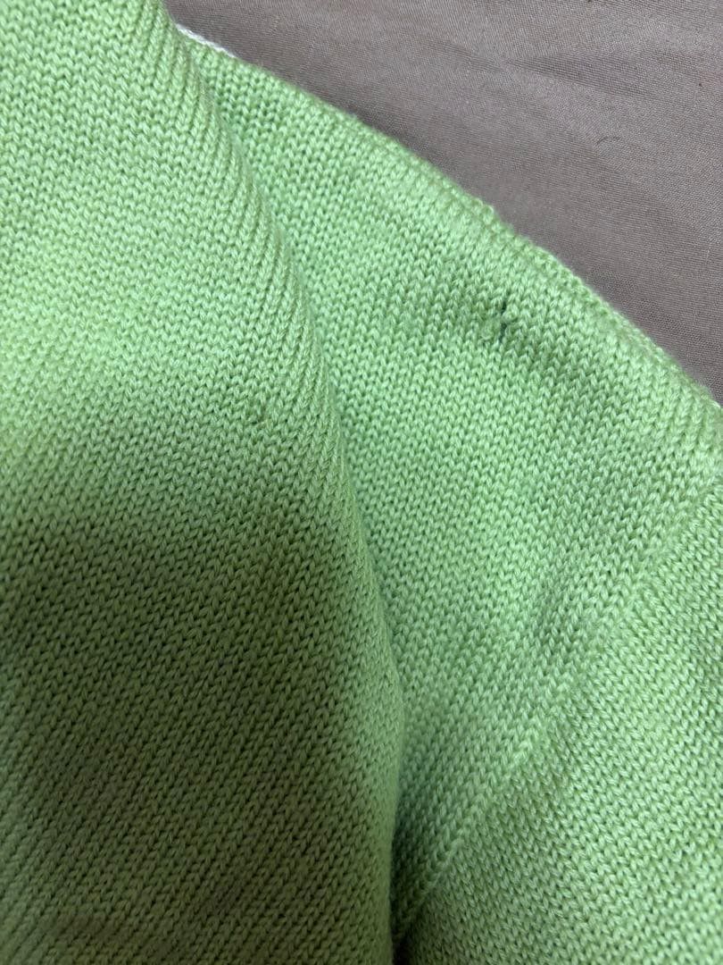 Balenciaga Balenciaga Light Green Knit Sweater Size US L / EU 52-54 / 3 - 4 Thumbnail