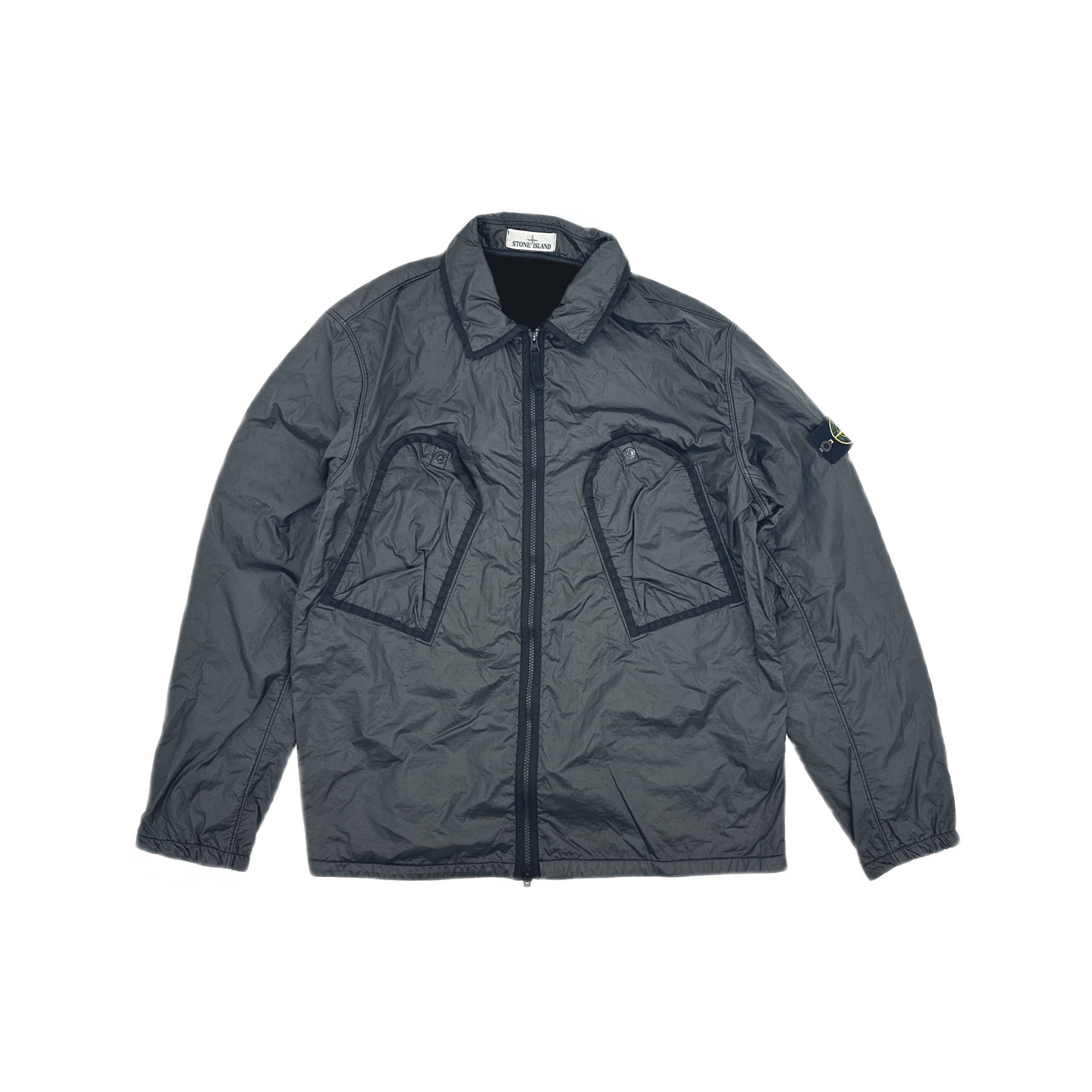 Stone Island Stone Island Nylon Resin Jacket Black Size XXL Size US XXL / EU 58 / 5 - 1 Thumbnail