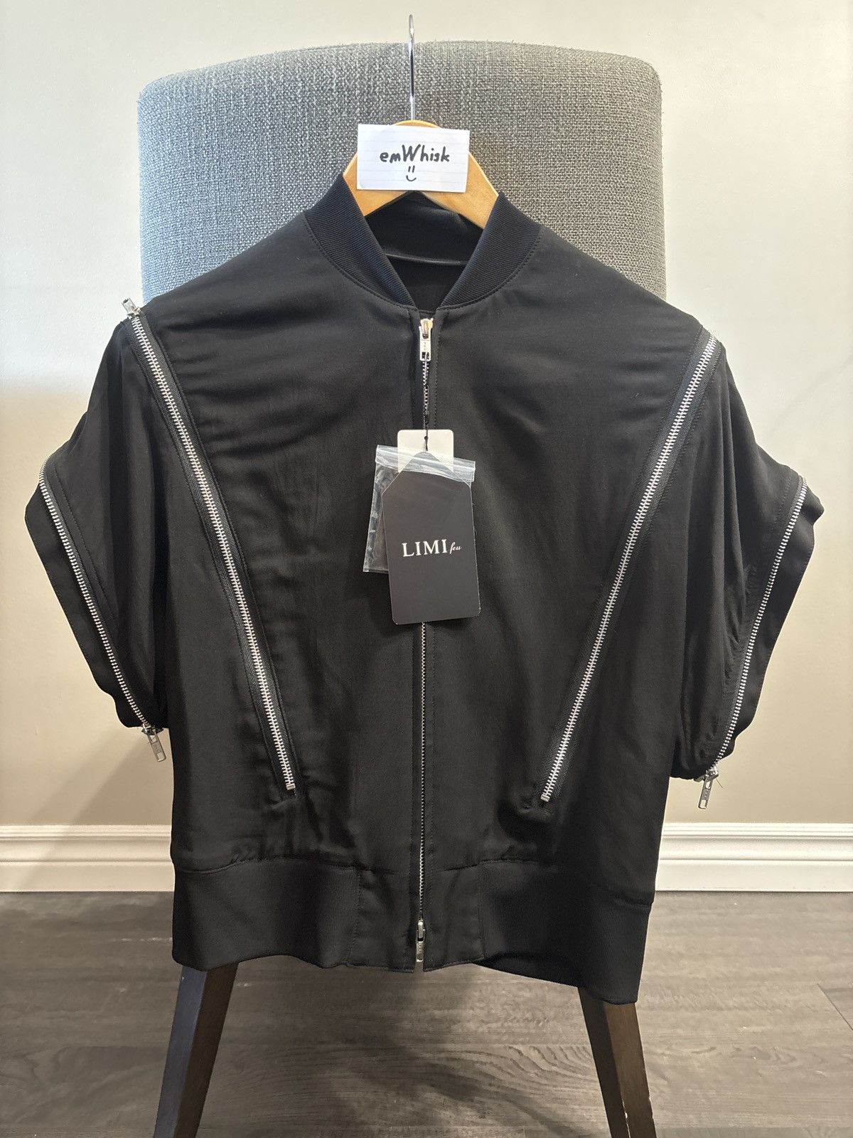 Limi Feu Limi Feu Hard Twist Gabardine Zip Blouson Size XS / US 0-2 / IT 36-38 - 5 Thumbnail