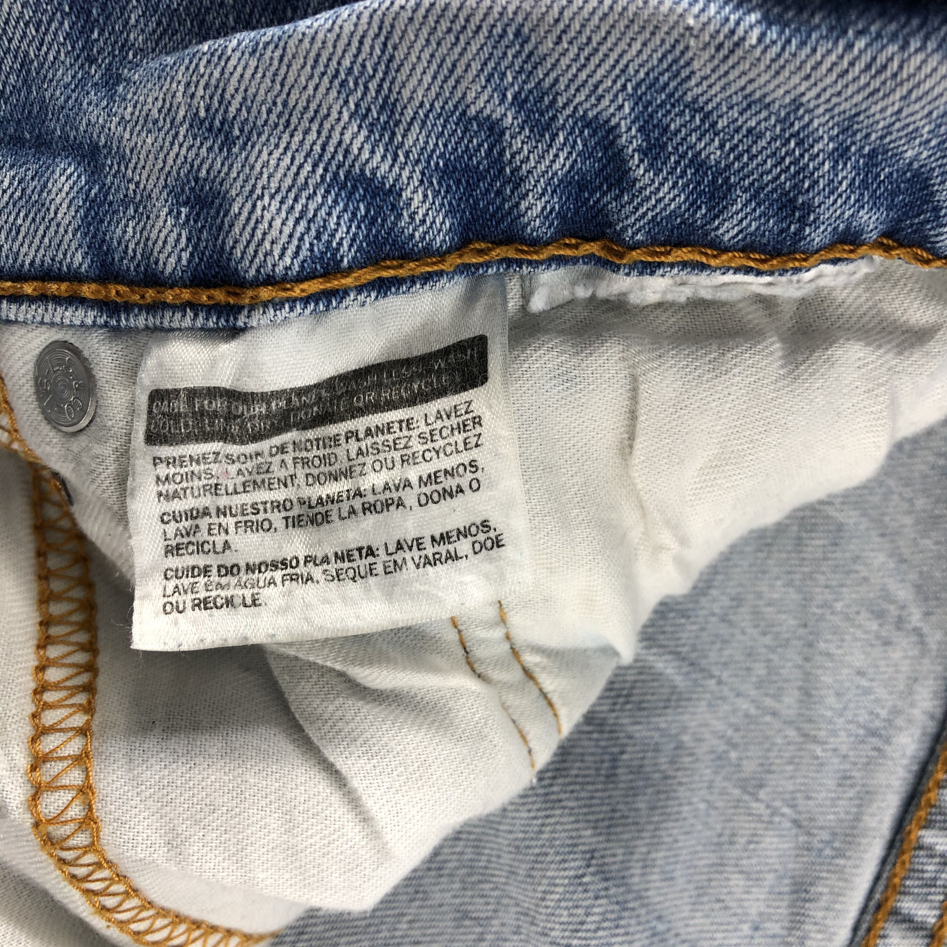 Levi's × Vintage 90s Vintage Levis Light Wash 505 Jeans-JM1696 Size US 31 - 11 Thumbnail